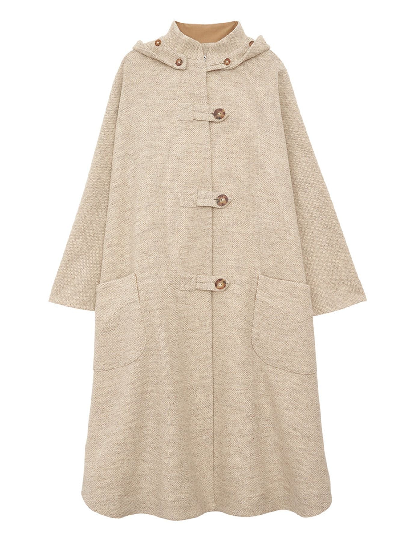 Capa de lana beige/crudo Ruppert