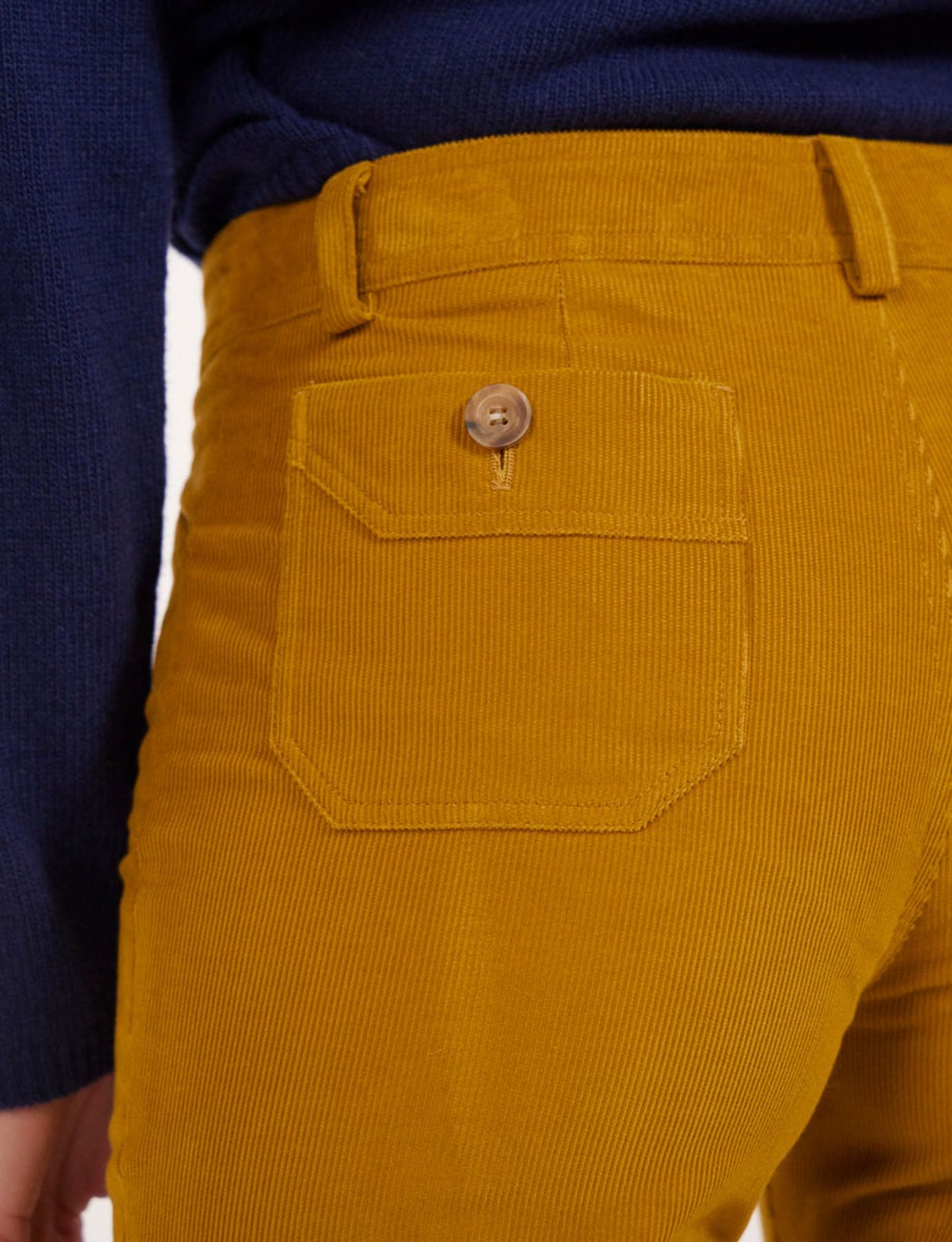 Pantalones Charlotte ocre