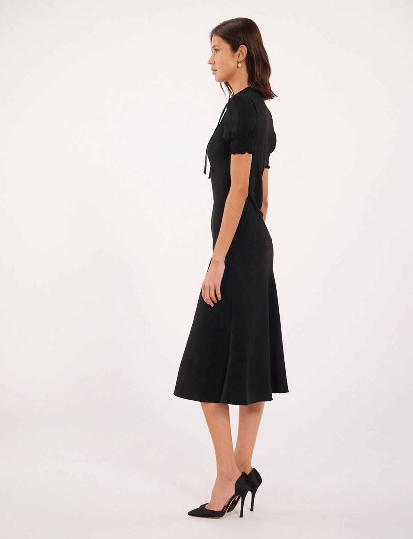 Vestido cereza negro