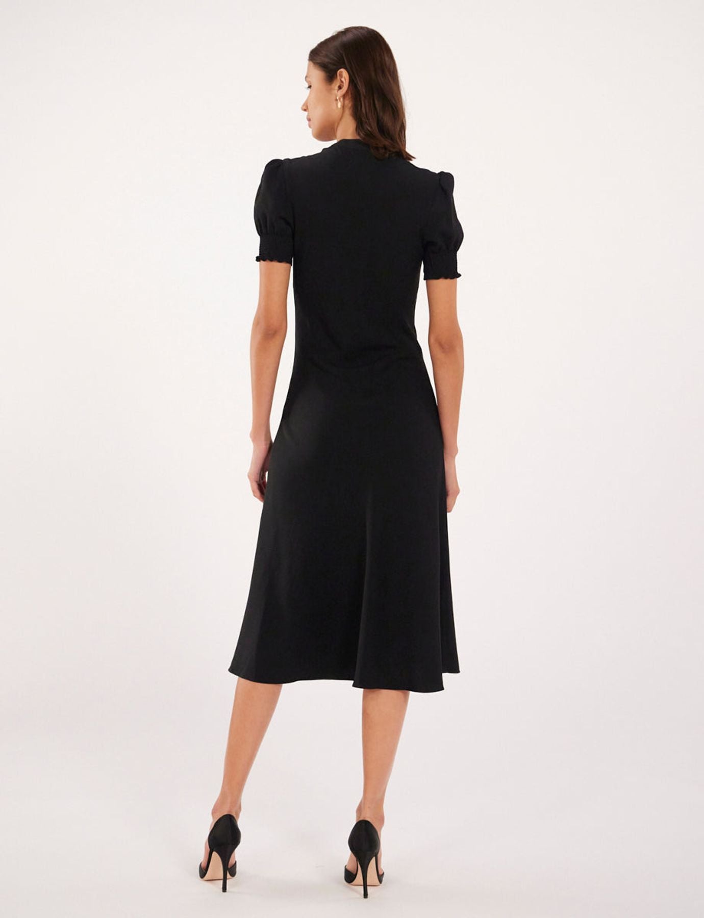 Vestido cereza negro