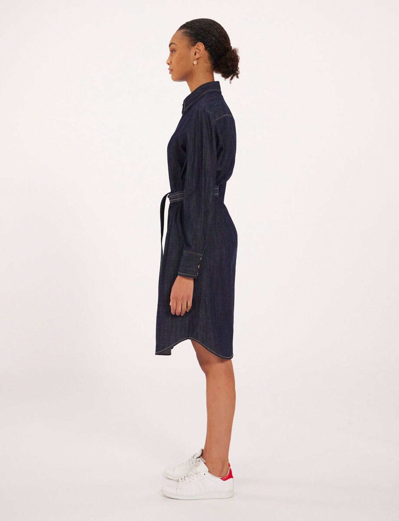 Vestido vaquero crudo Love