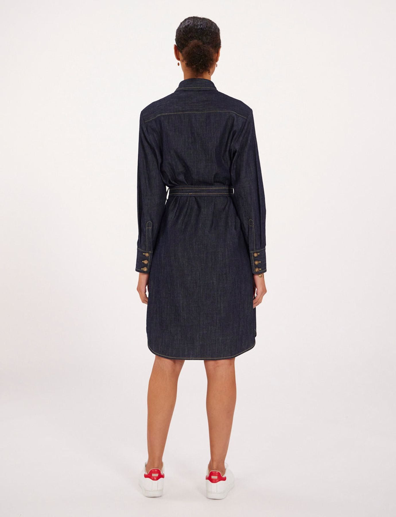 Vestido vaquero crudo Love