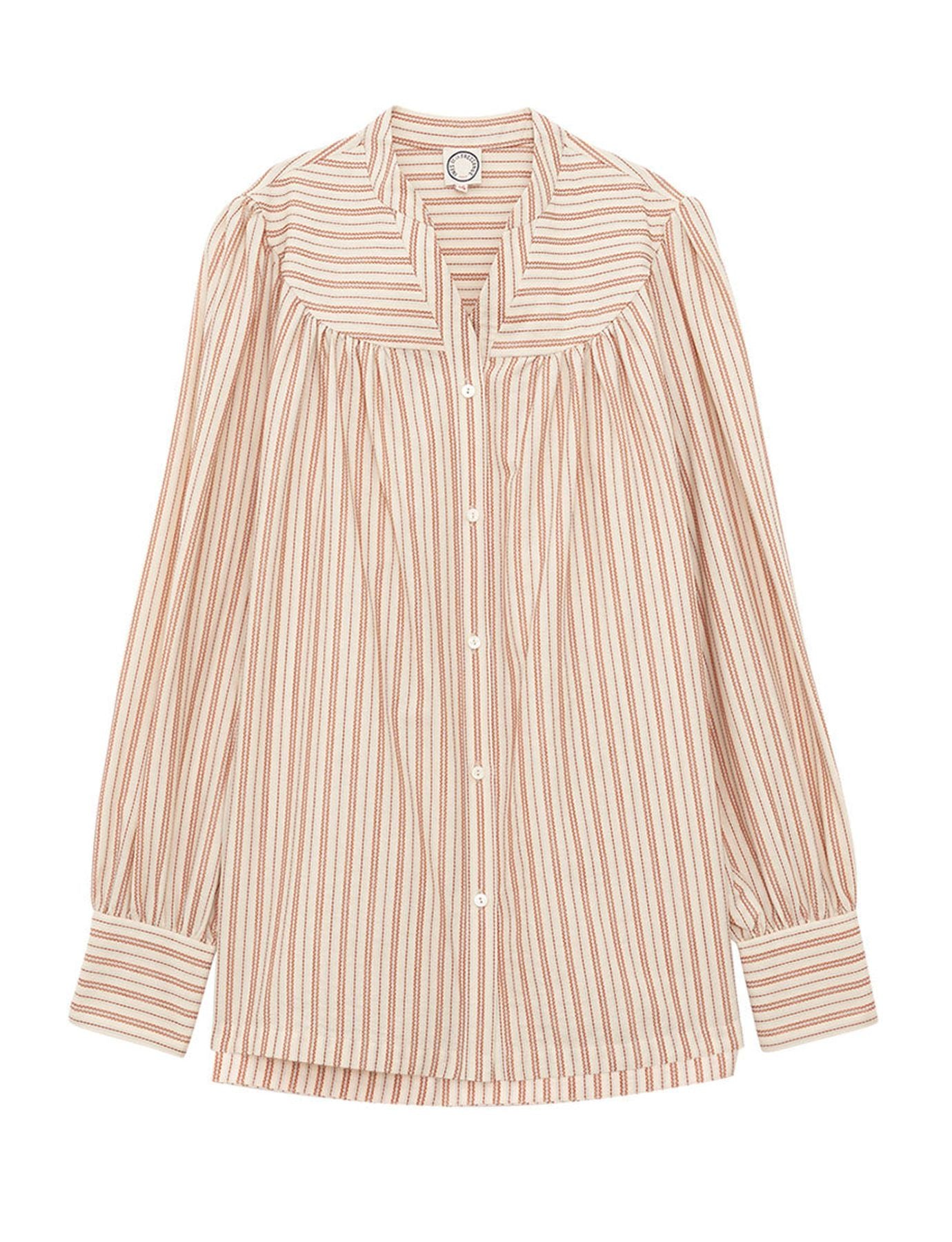 Ornella striped blouse