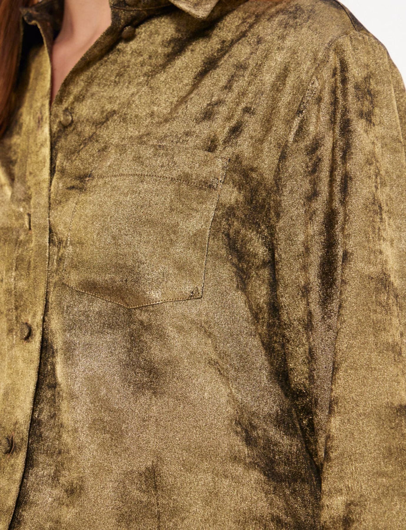 Maureen gold shirt