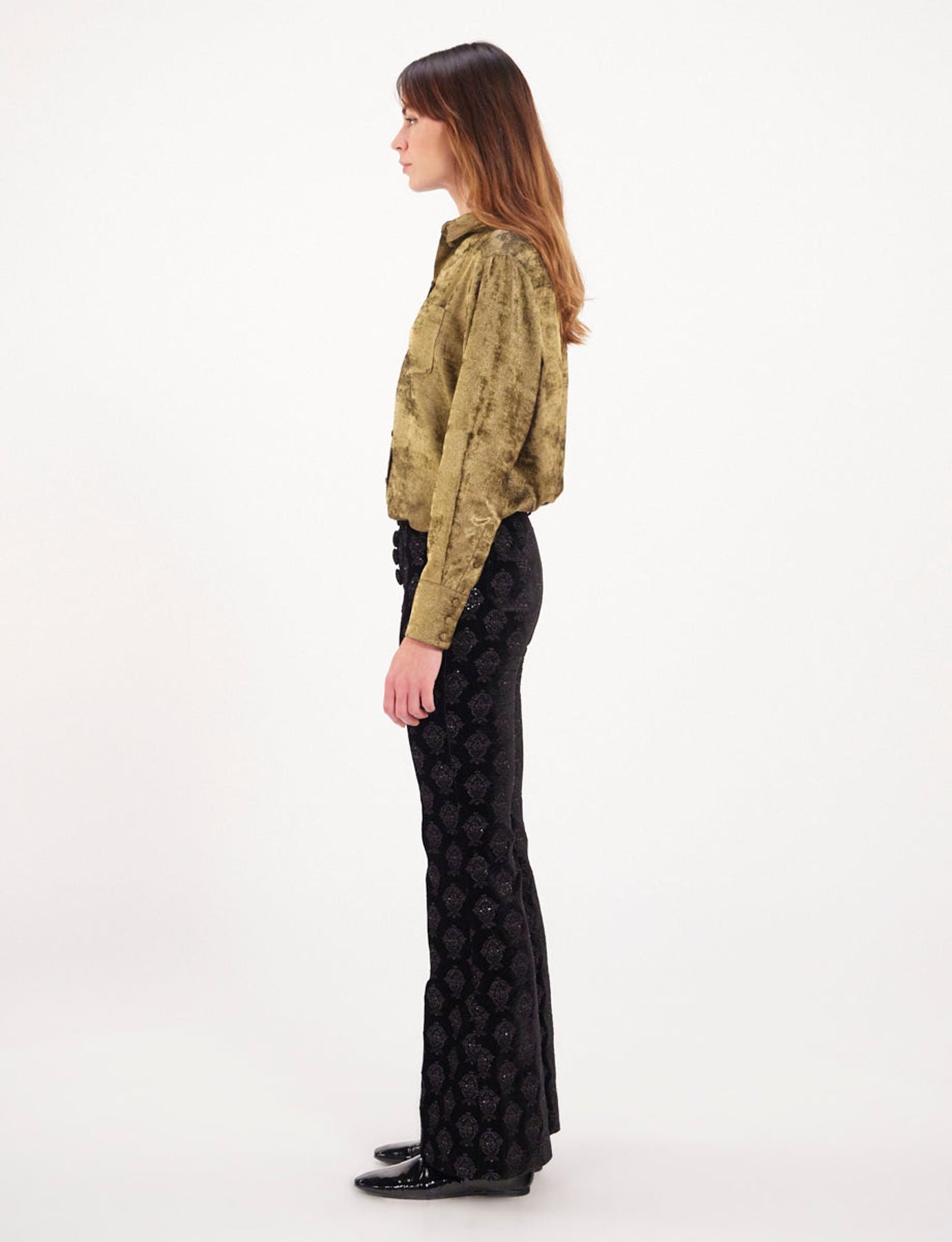 Maureen gold shirt