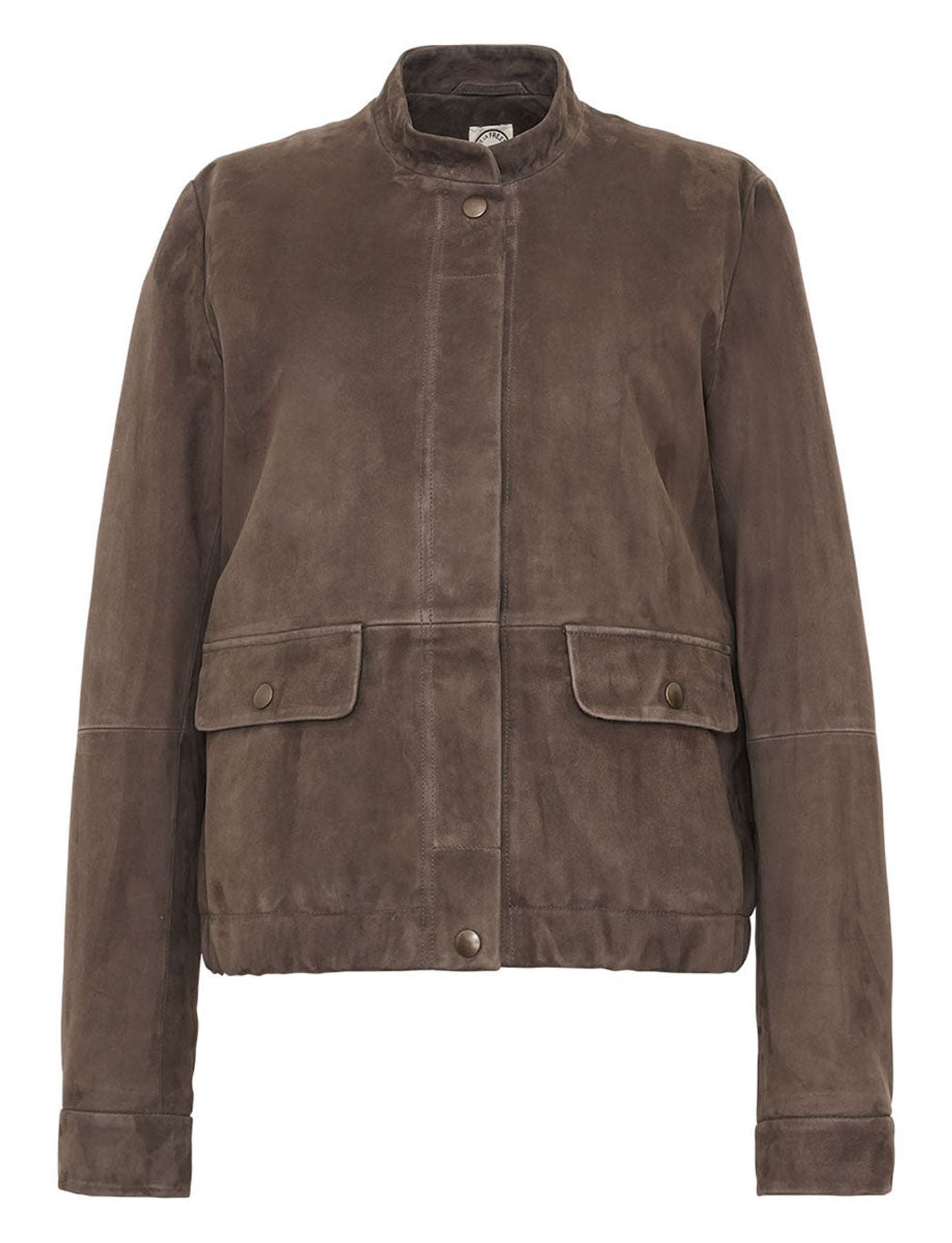 Chaqueta de ante marrón Dino