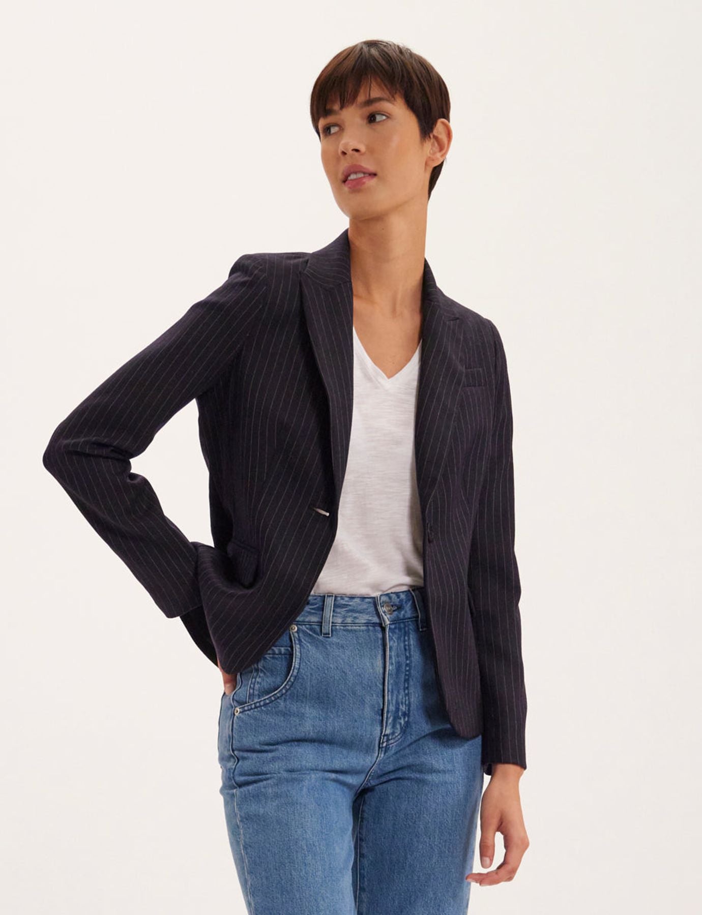 Nicoletta-Jacke nachtblau