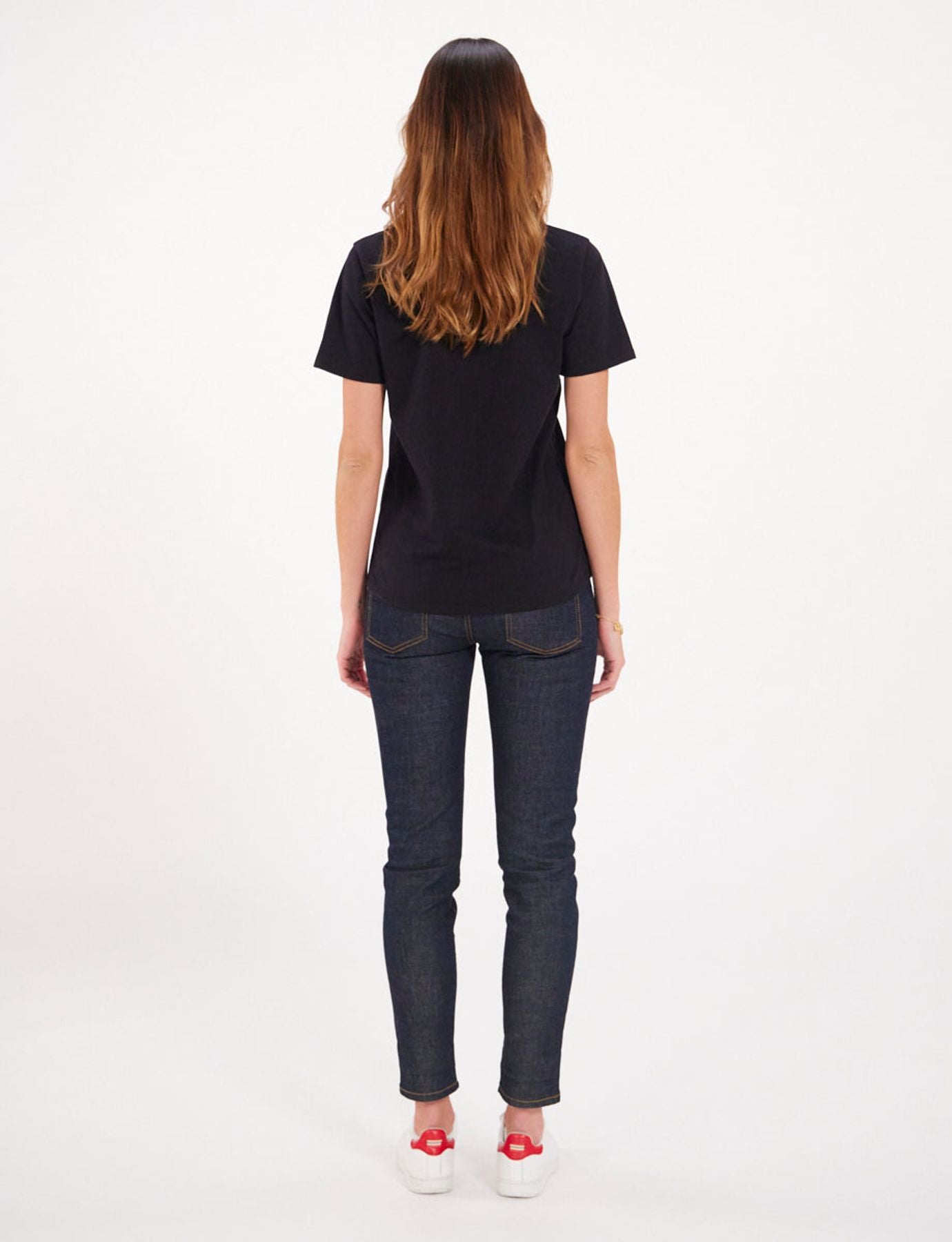 Camiseta Aurora negra/blanca