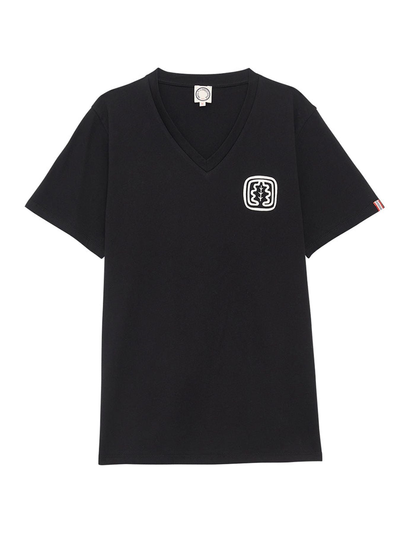 Camiseta Aurora negra/blanca