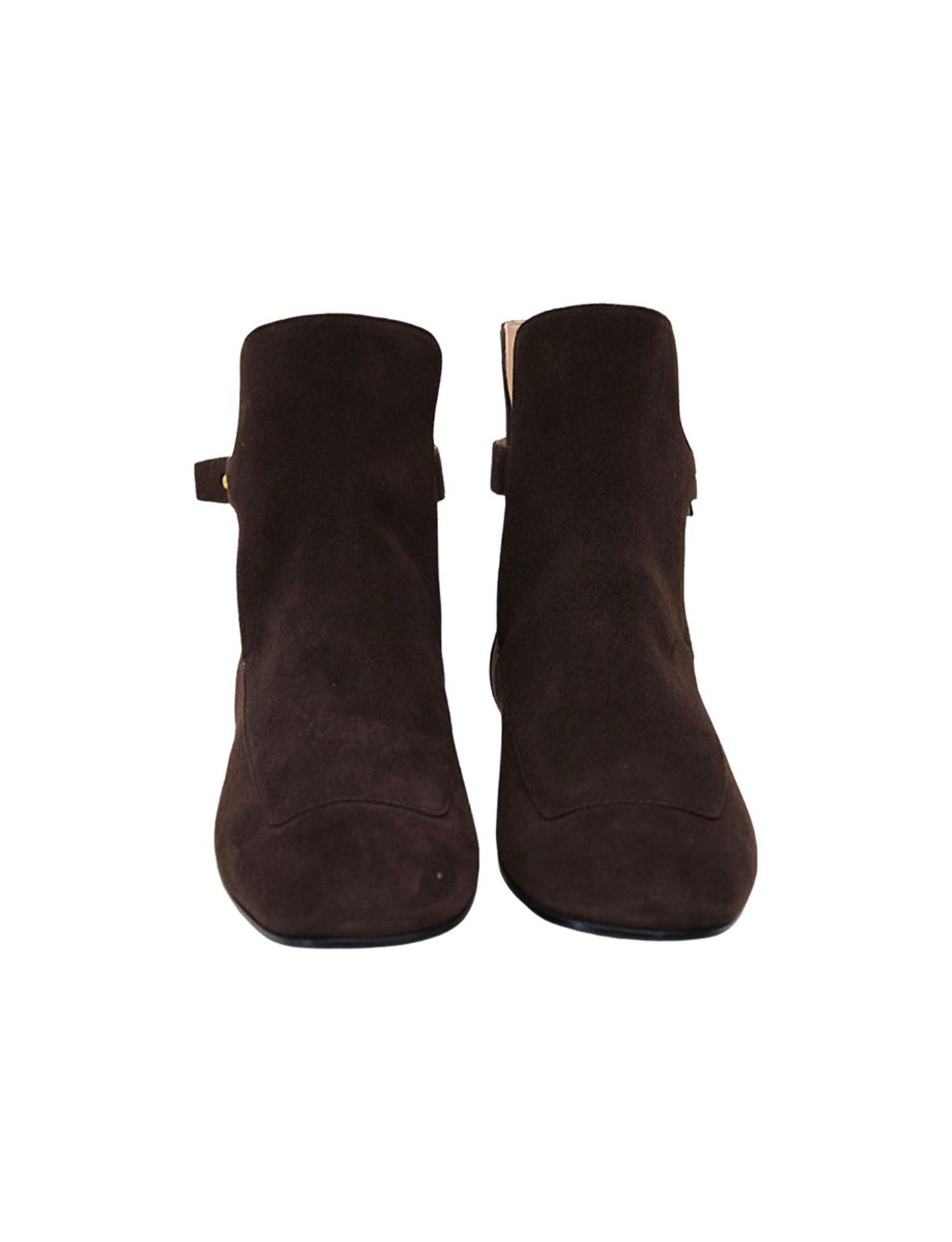Botas de ante marrón
