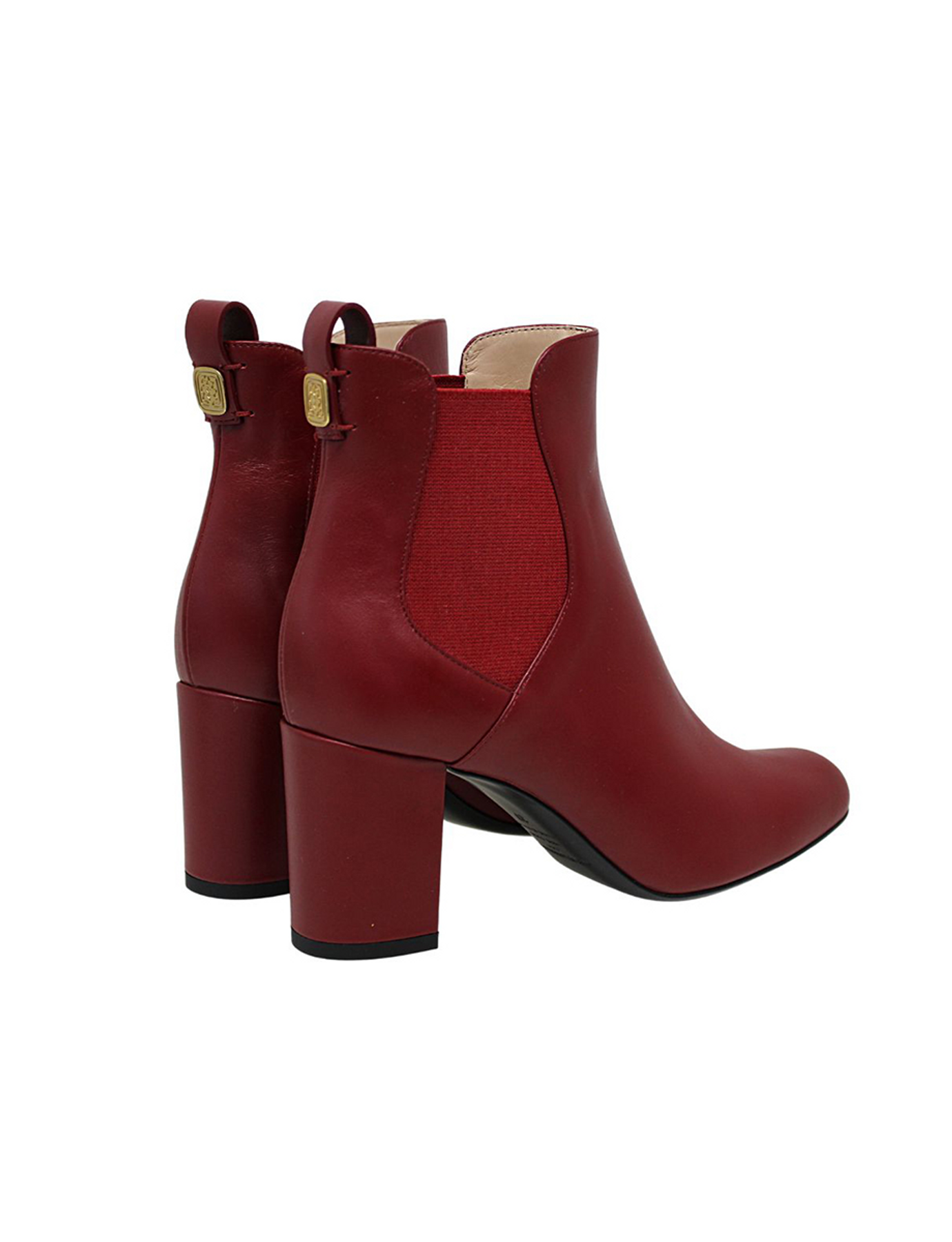 Botas de tacón de piel