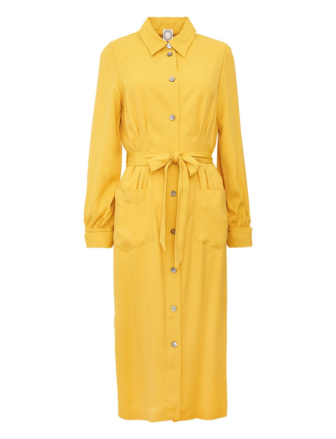 Vestido camisero ochre Rosabella