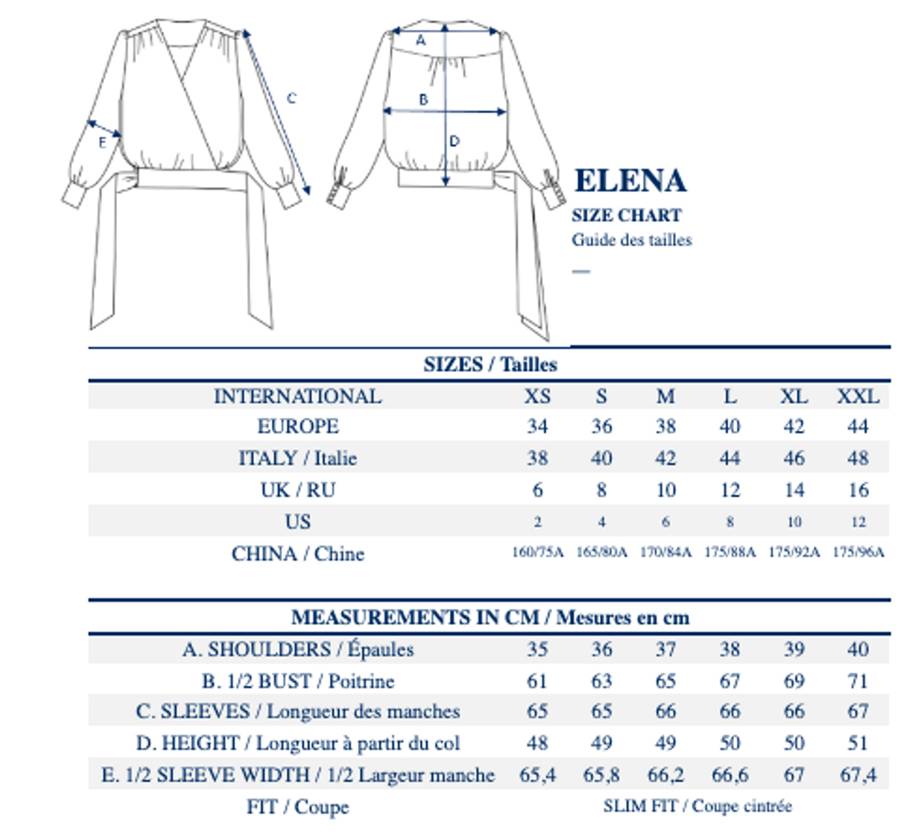 Elena yellow loose-fit crepe blouse