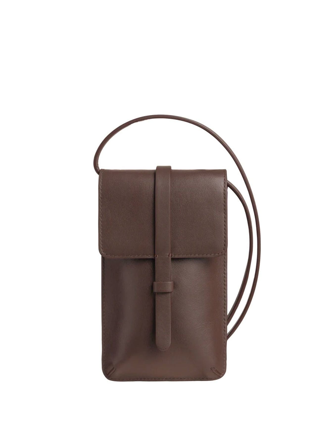 Smartphone bag Léonore chocolate