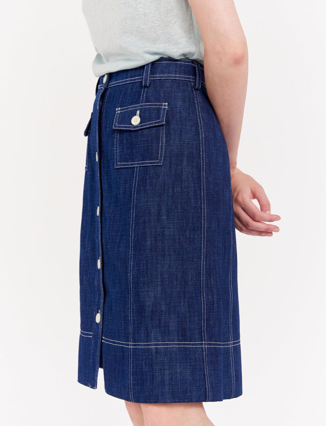 Rachel denim skirt