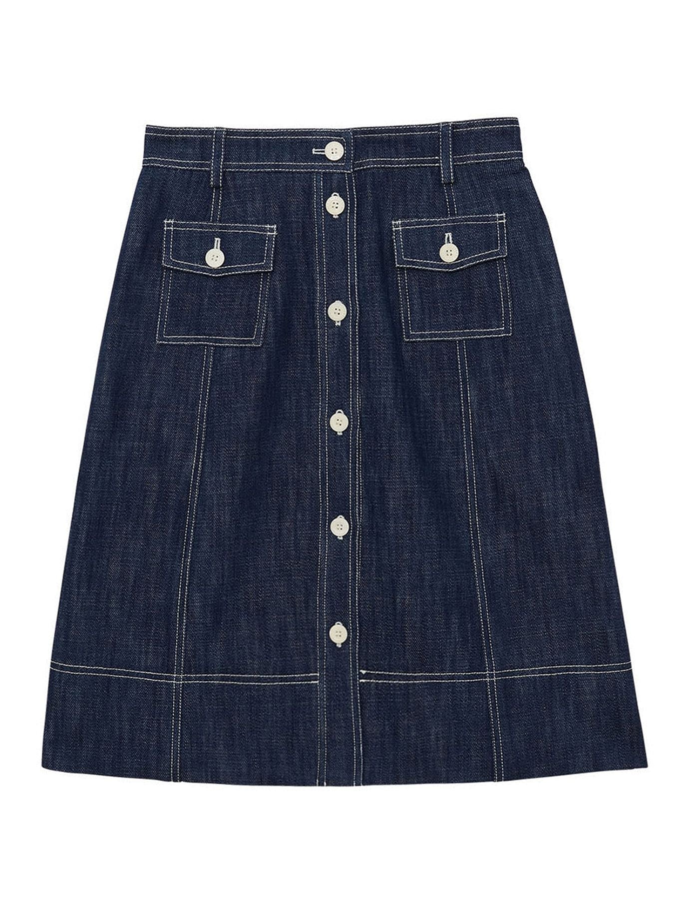 Rachel denim skirt