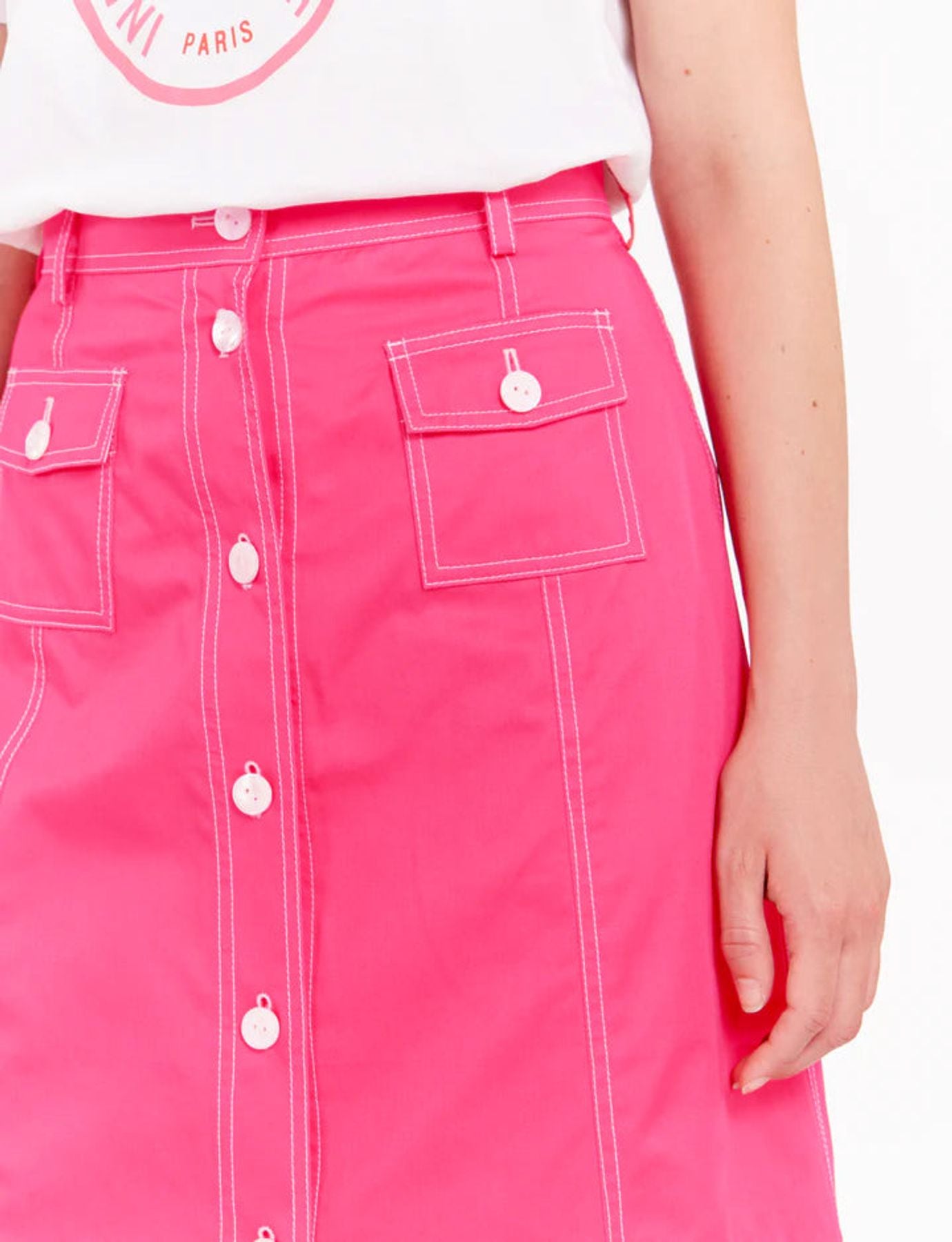 Rachel pink skirt