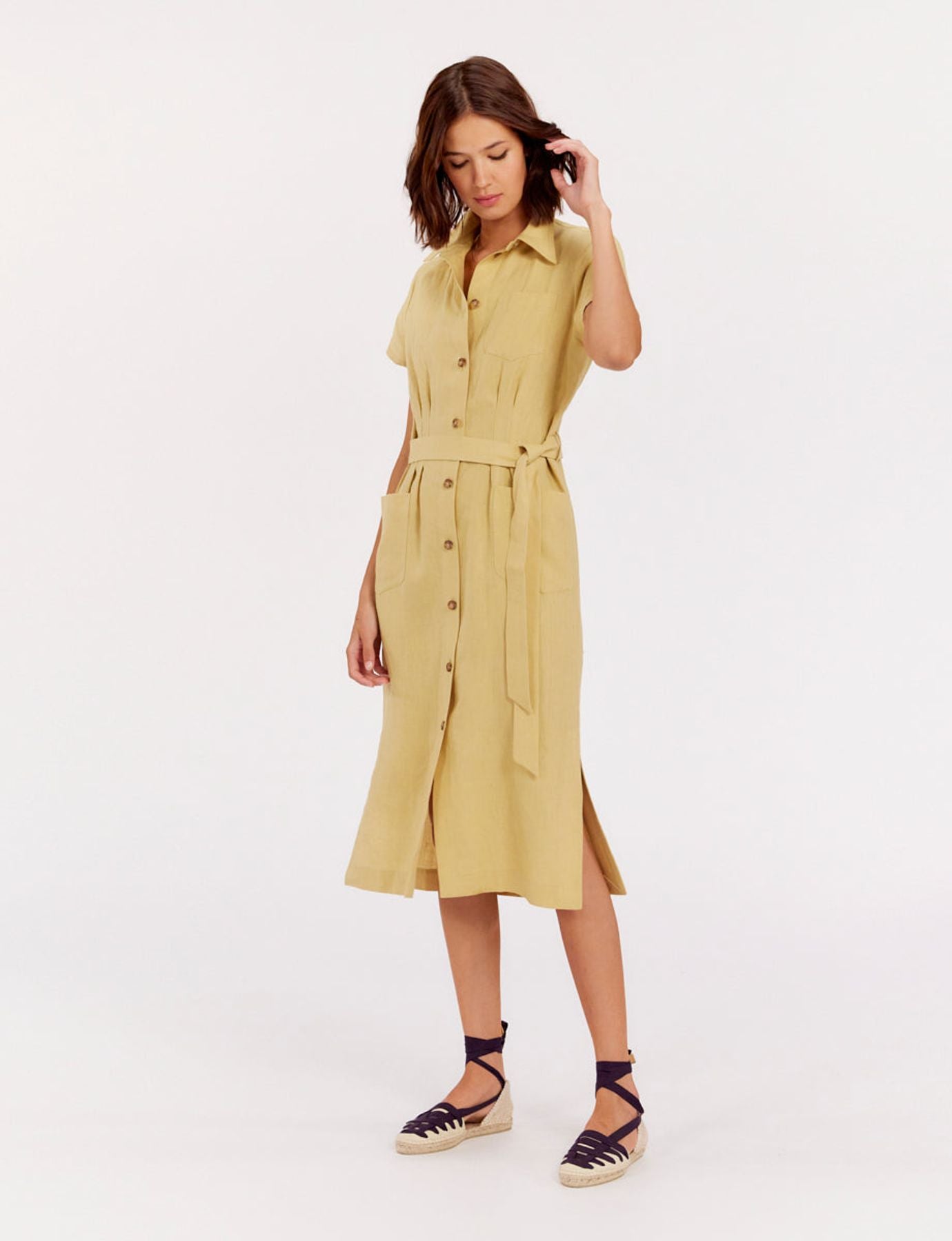 Vestido camisero Ethel Lemon