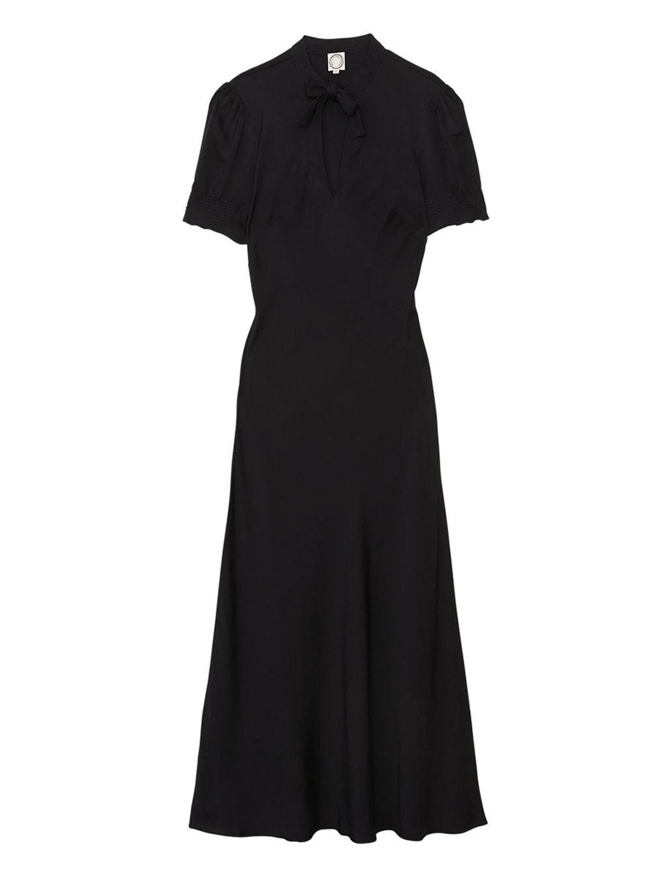 Vestido largo azul marino Cerise