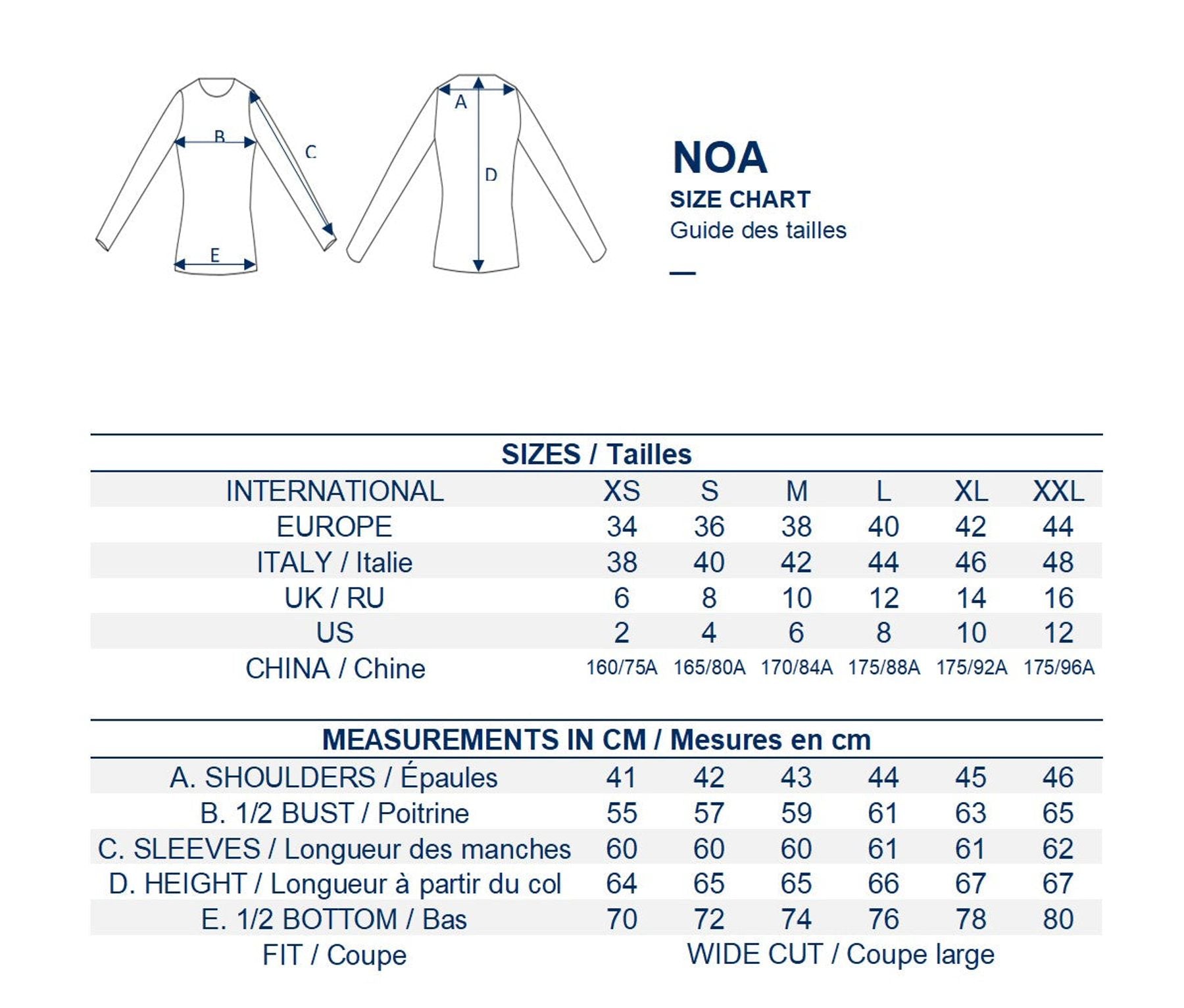 Noa Top Blue