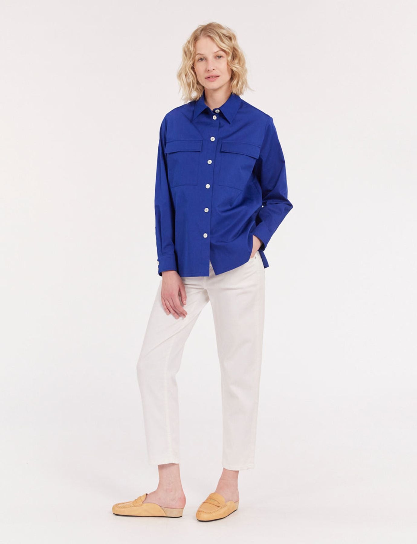 Chandler blue shirt