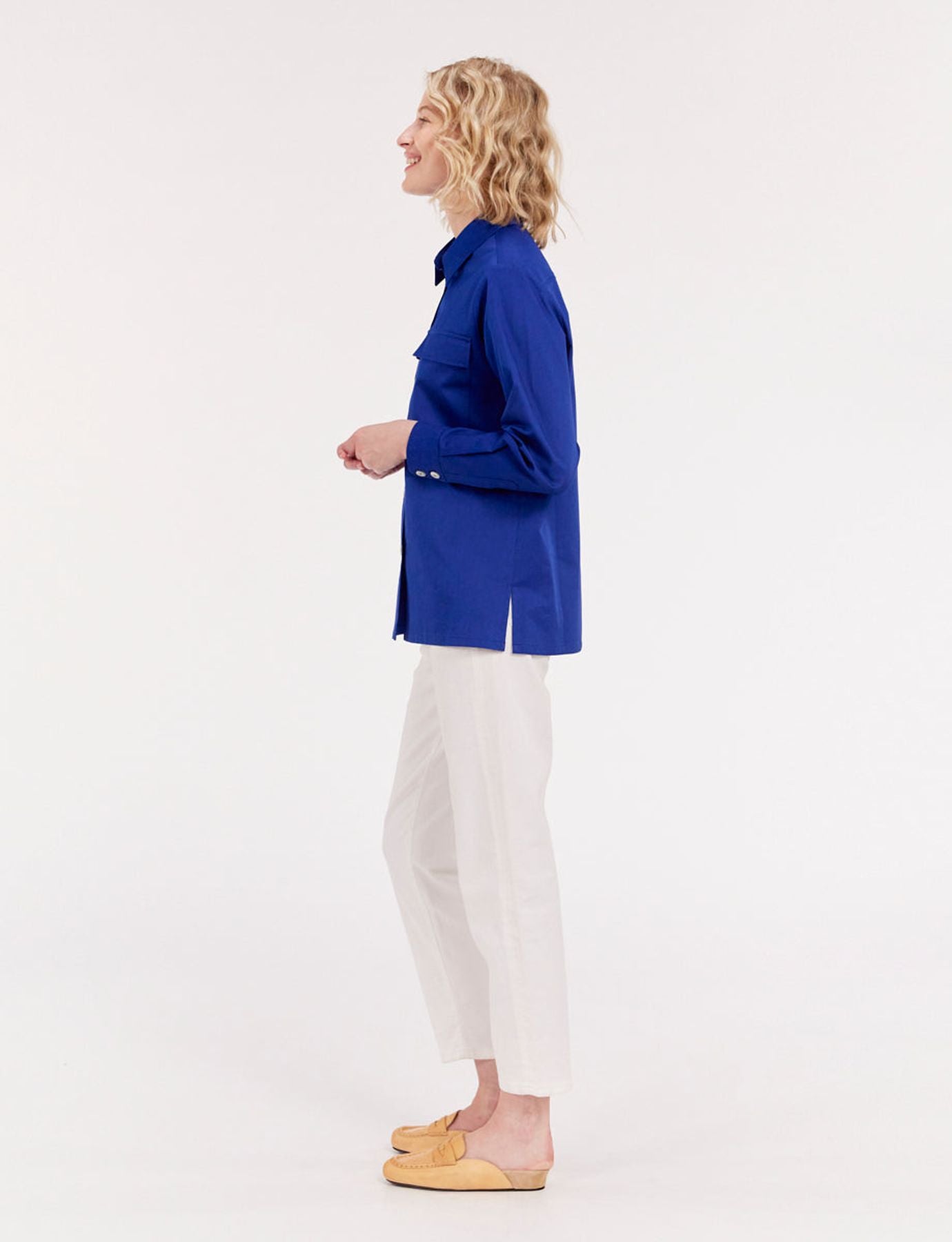 Chandler blue shirt