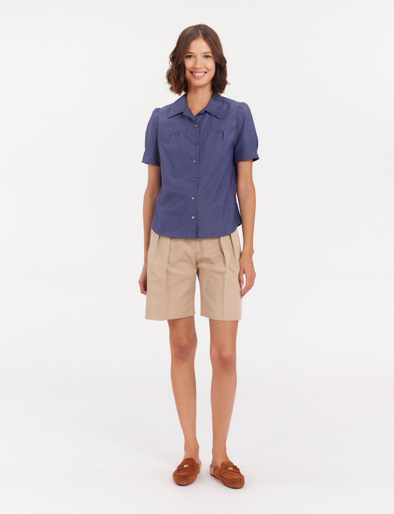 Blusa azul Constance