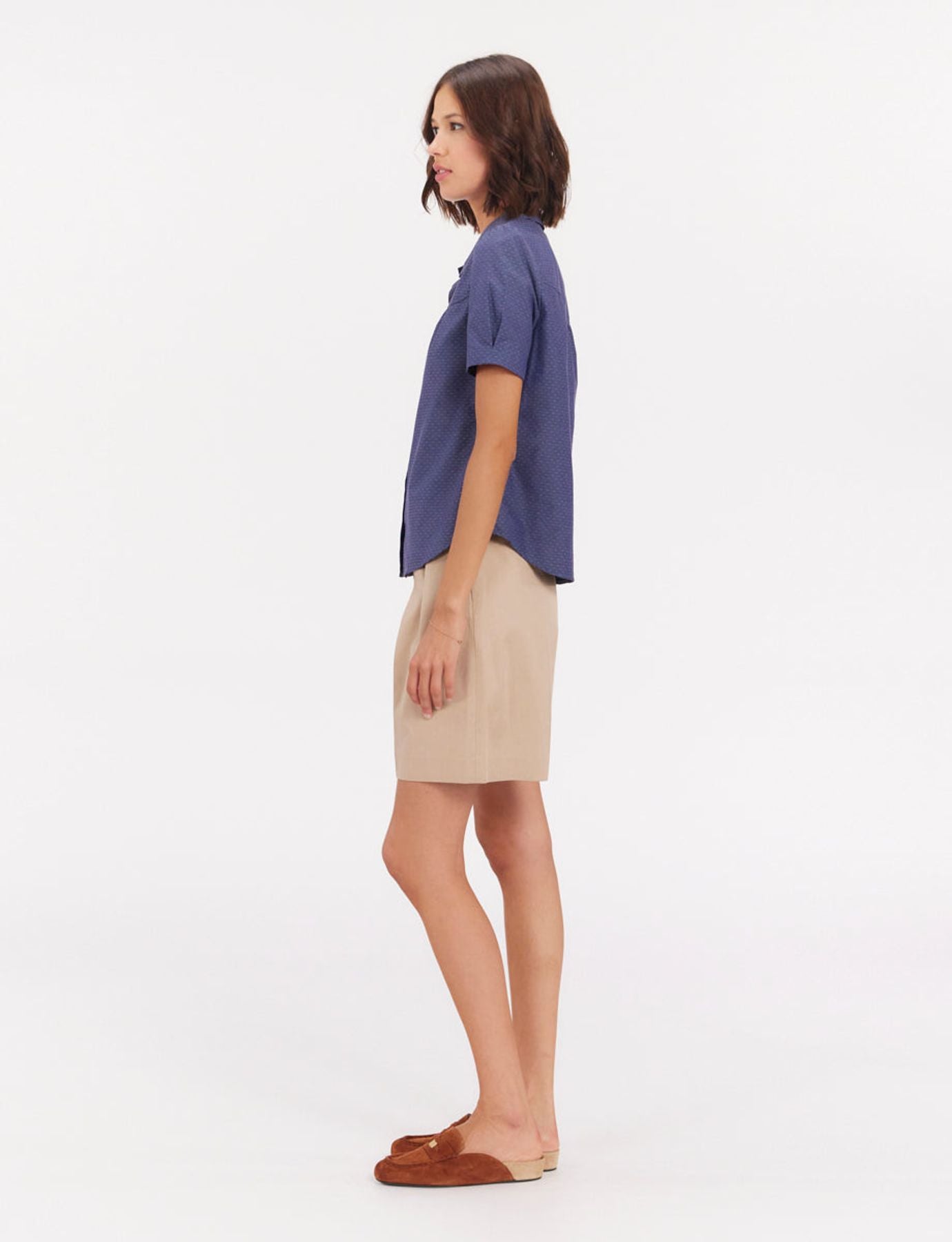 Blusa azul Constance