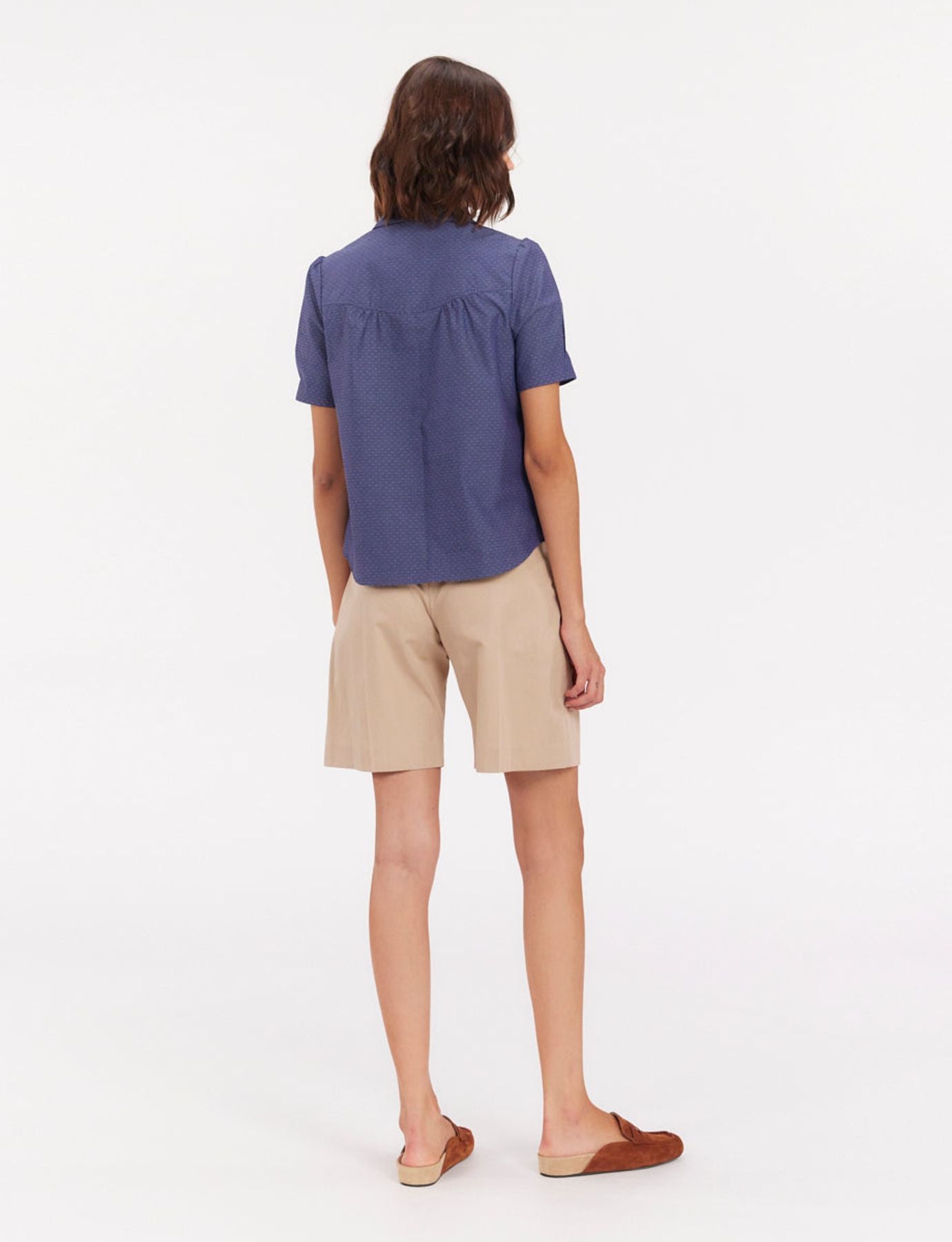 Blusa azul Constance