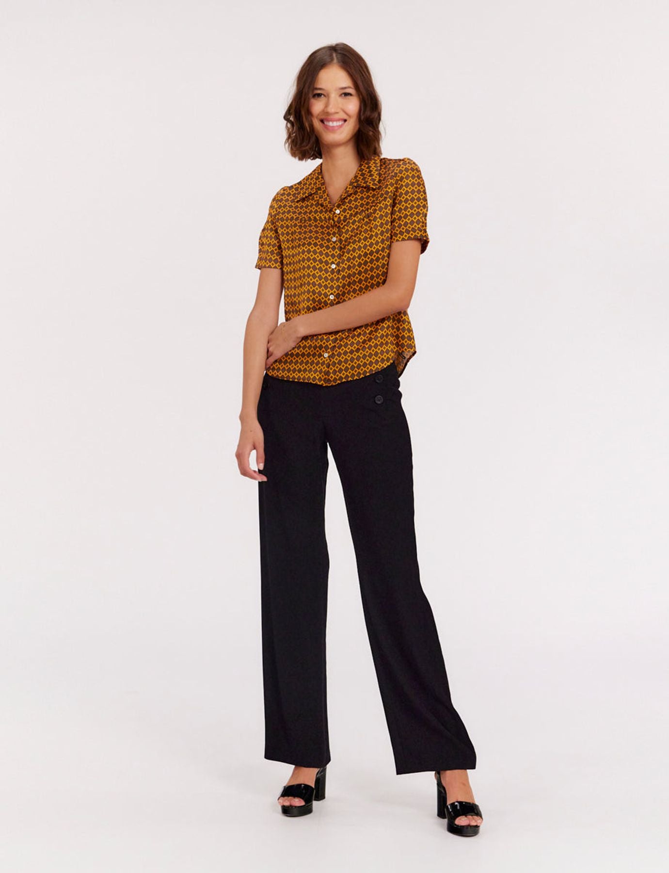 Blusa estampada Constance