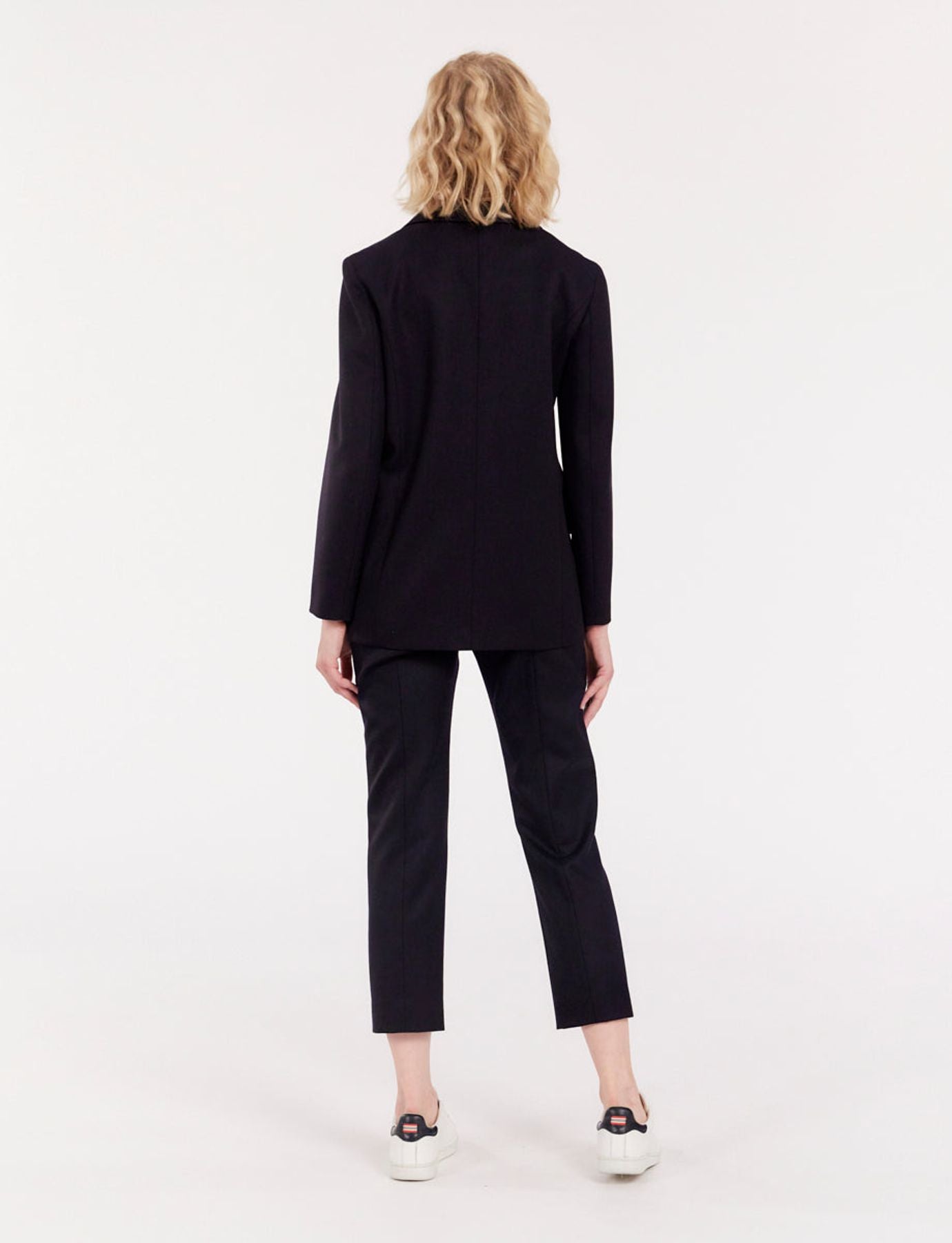 Yohan midnight blue wool jacket