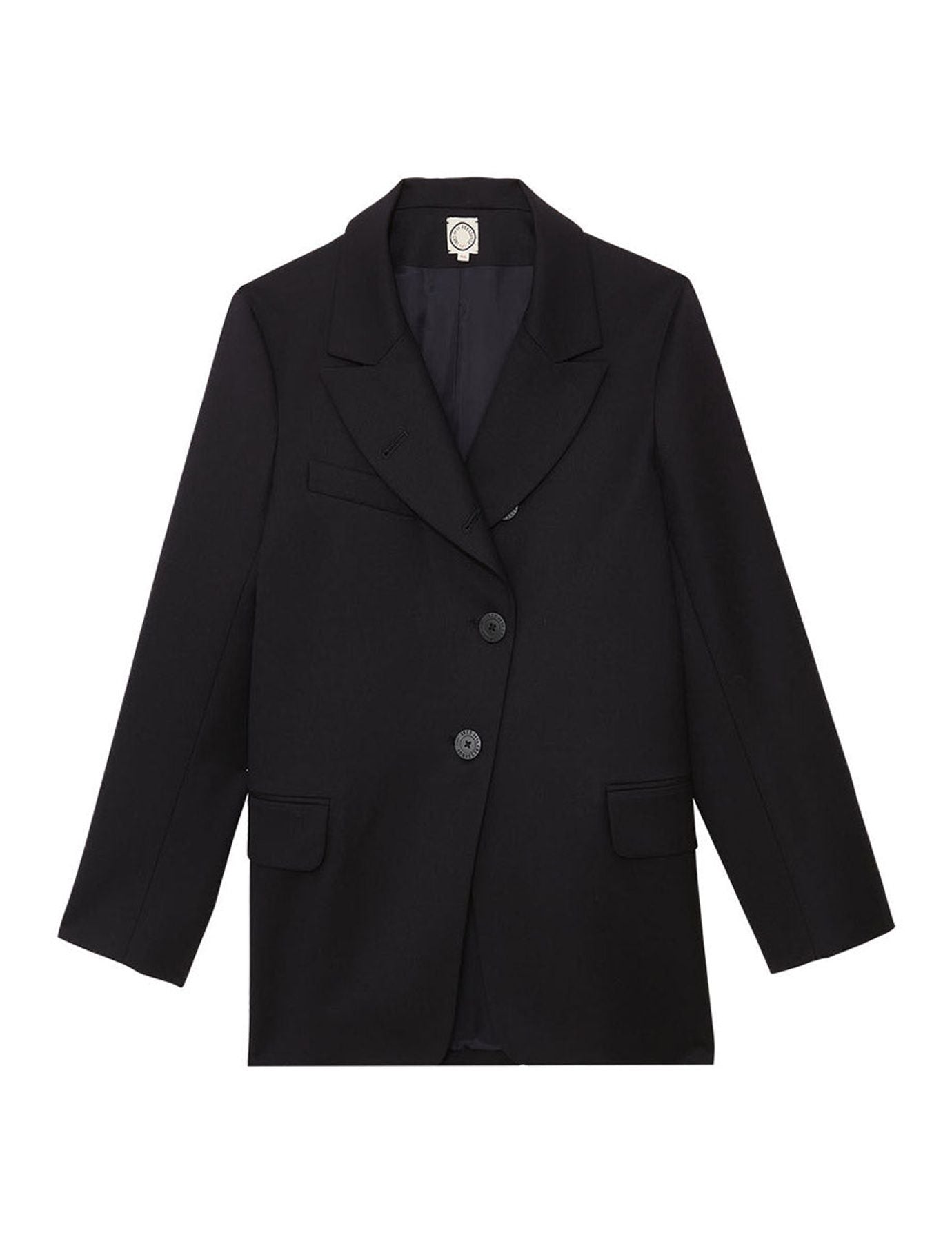 Yohan midnight blue wool jacket