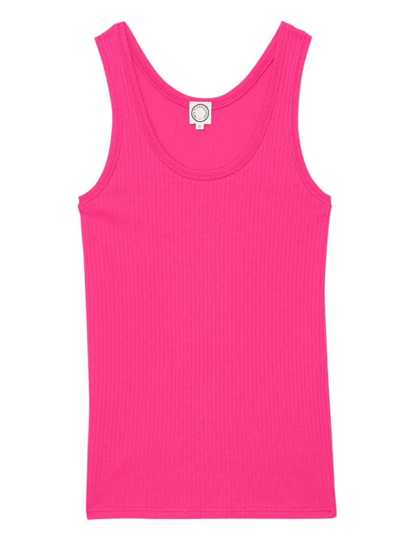 Camiseta de tirantes Amelie en jersey rosa