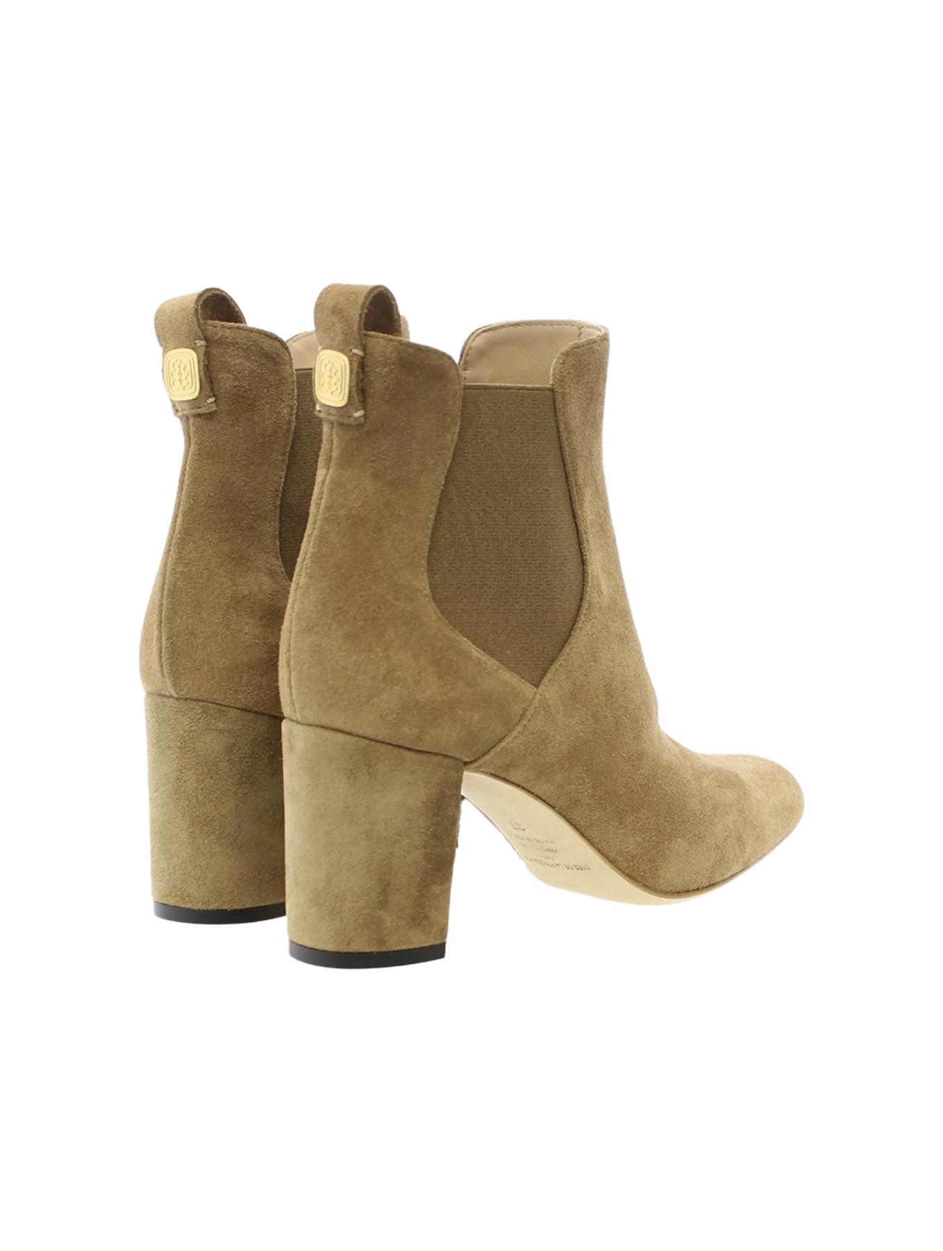 Botas de tacón de arena