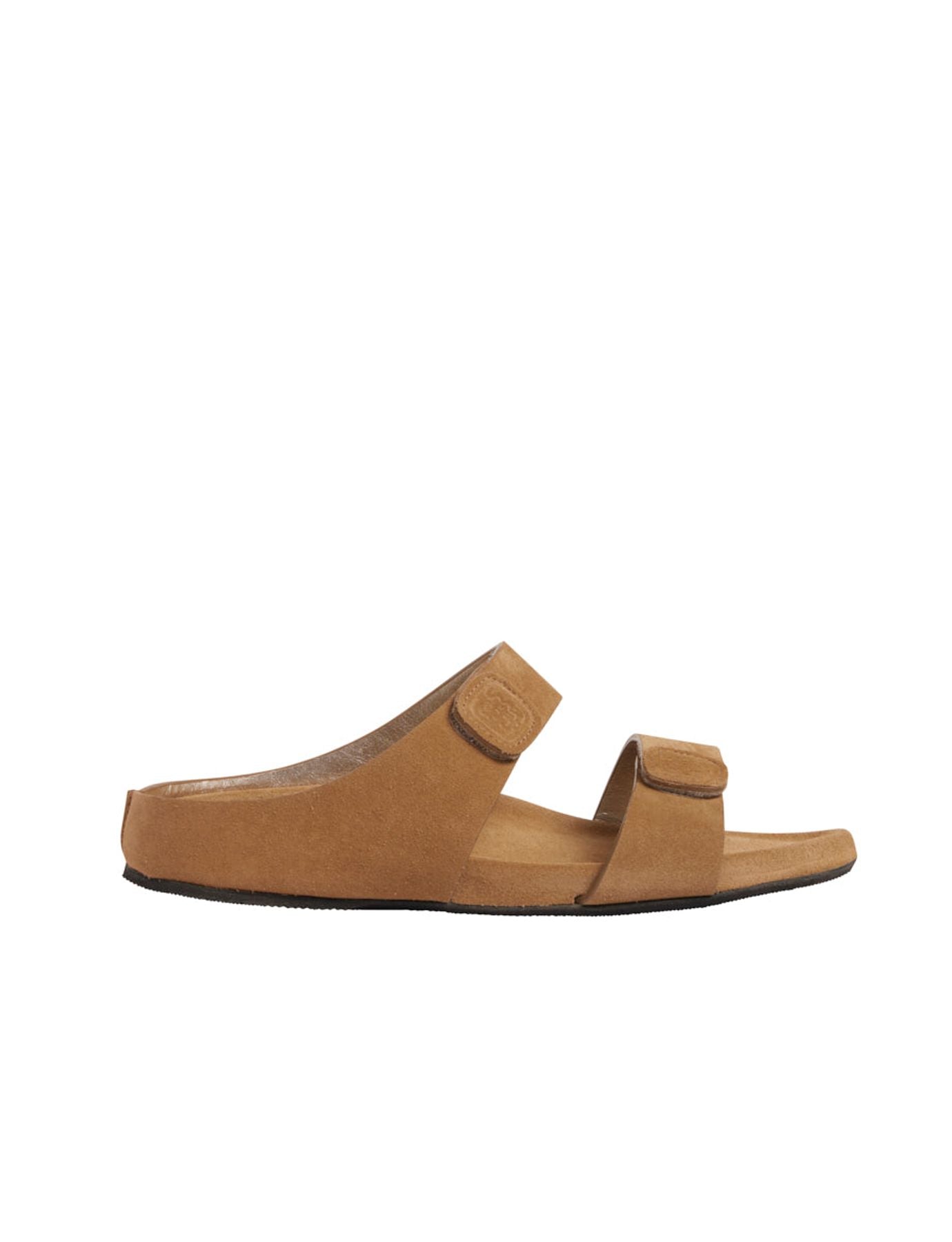 Mules Delia de piel color arena