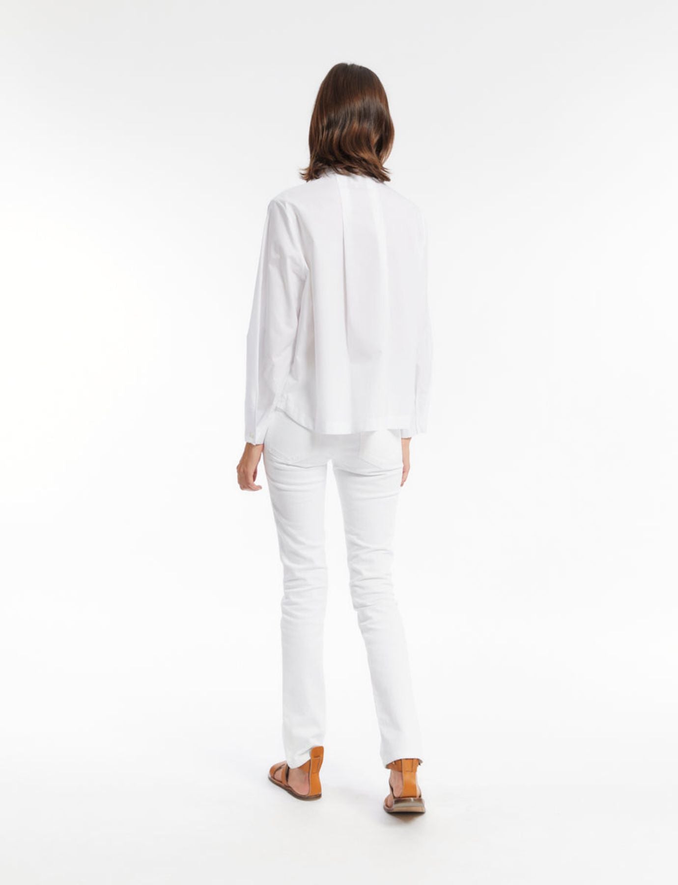 Noa white cotton shirt