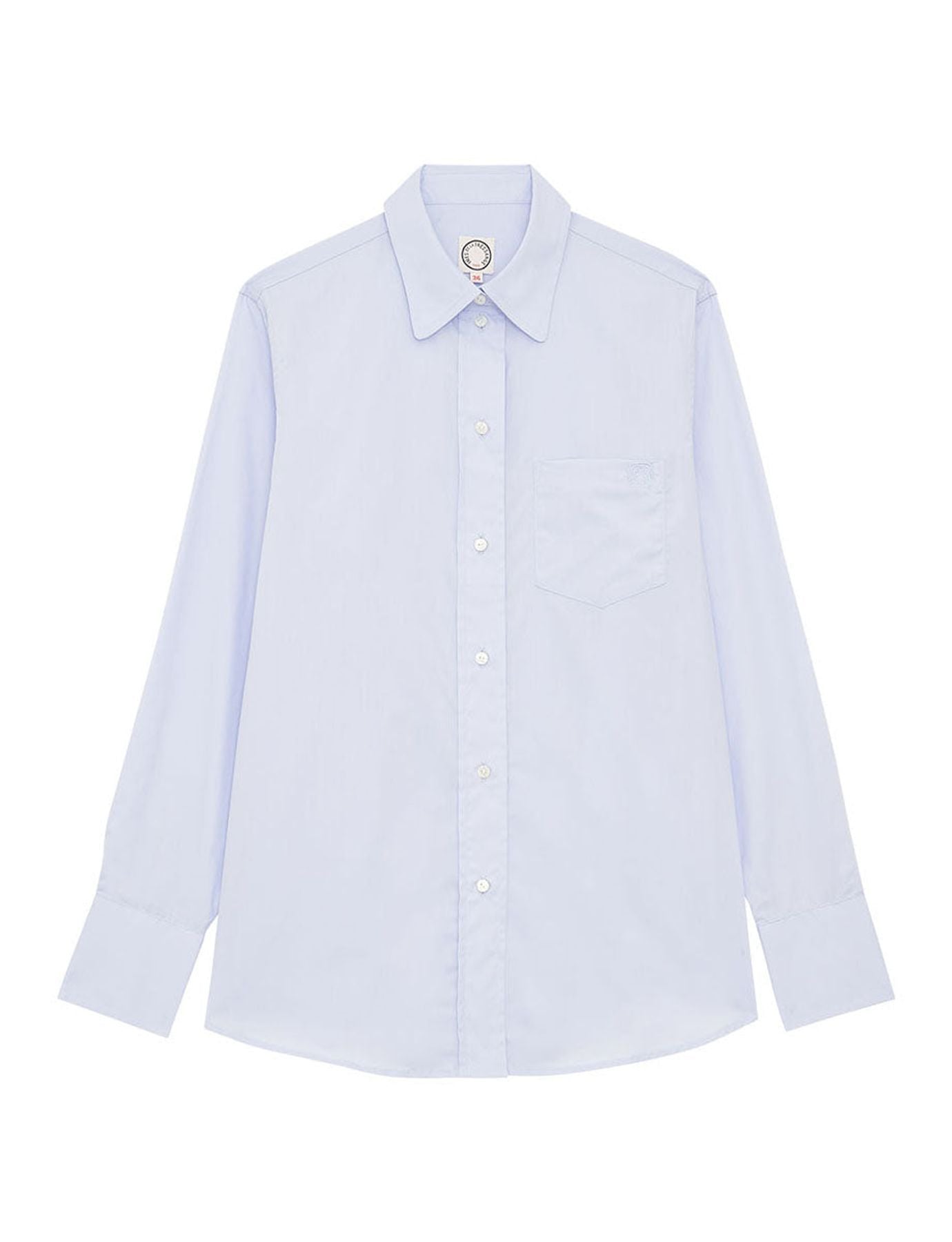 Maureen sky blue shirt