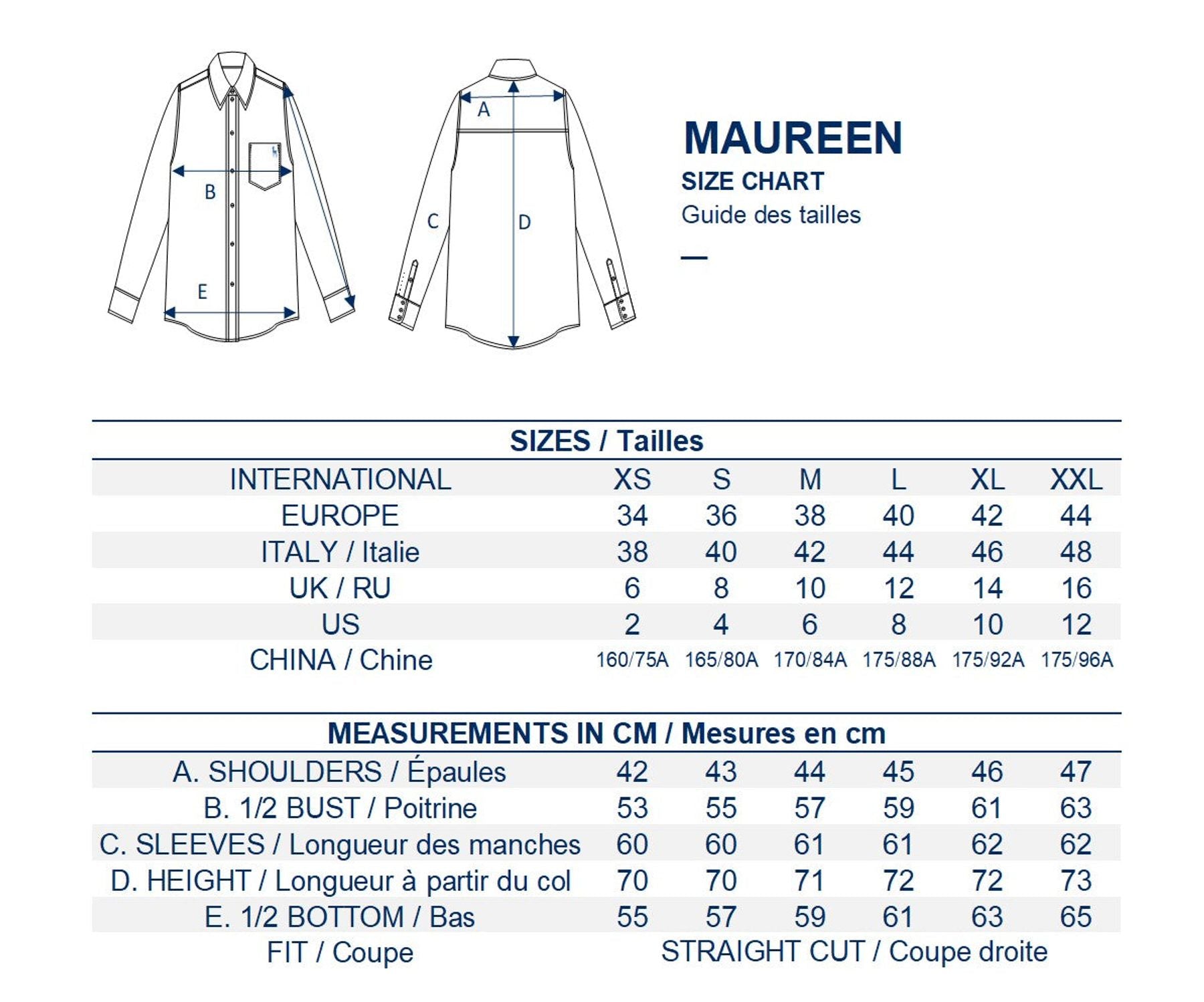 Maureen white shirt