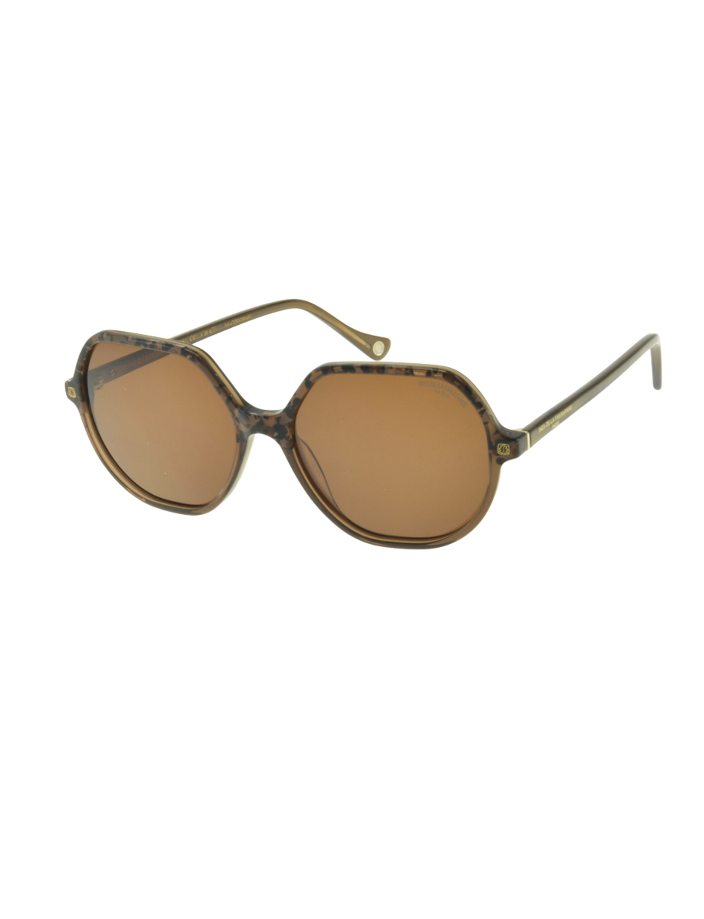 Gafas de sol de carey marrón