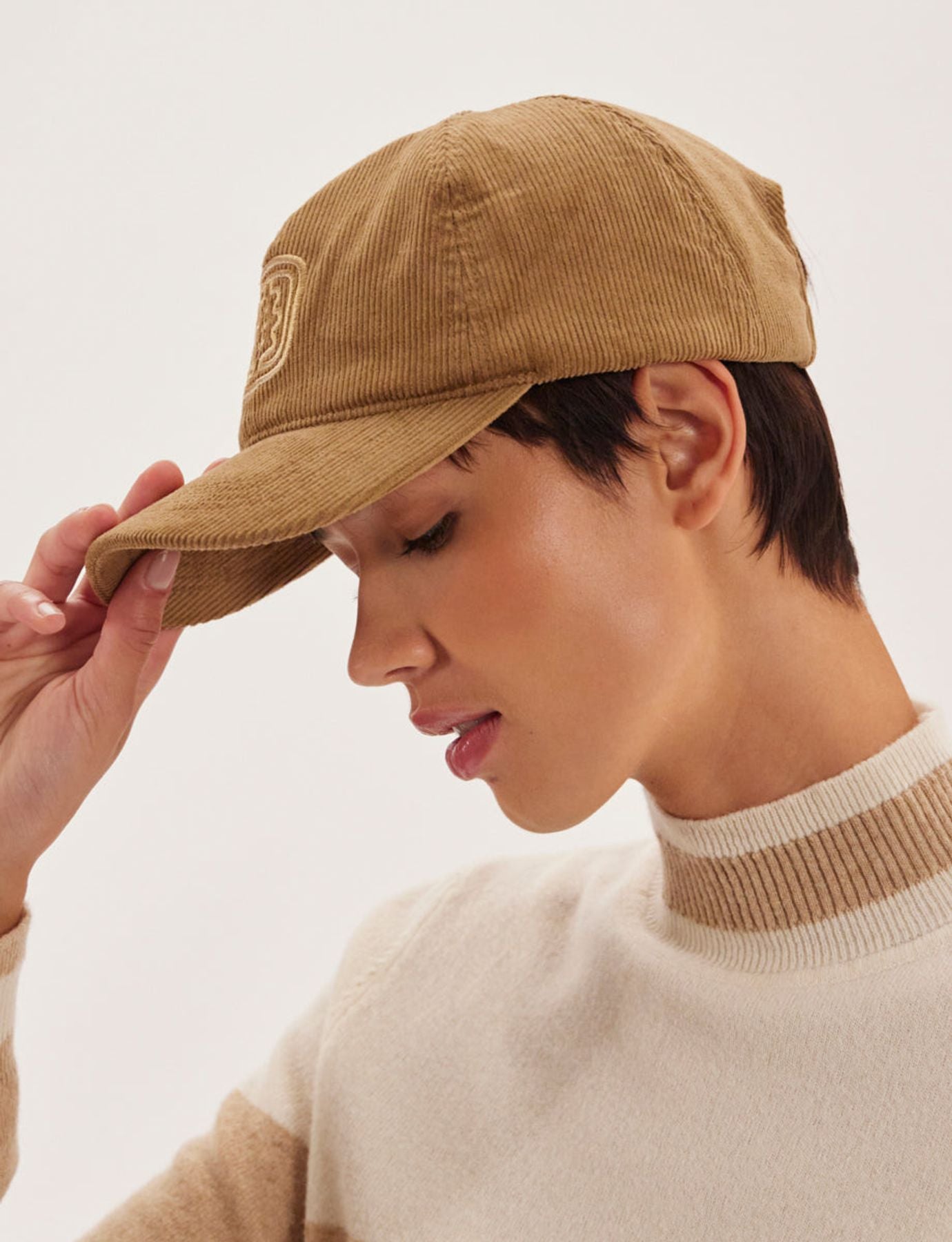 Lennie beige cap
