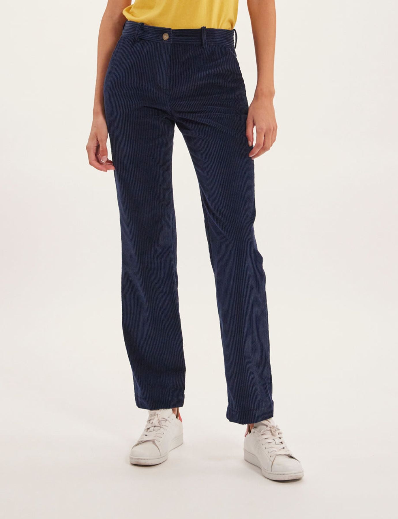 Pantalones de algodón azul marino Francisco