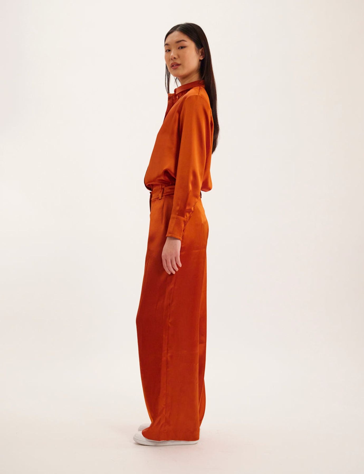 Pantalones naranja quemado Luciano