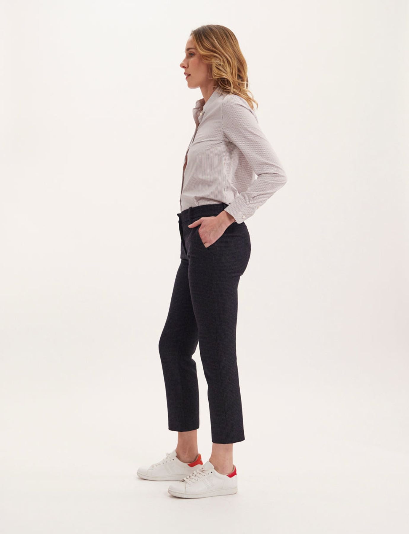 Pantalones negros y azules Audrey