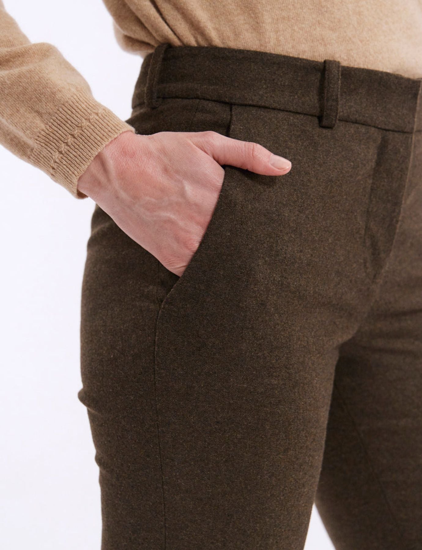 Pantalones caqui Audrey
