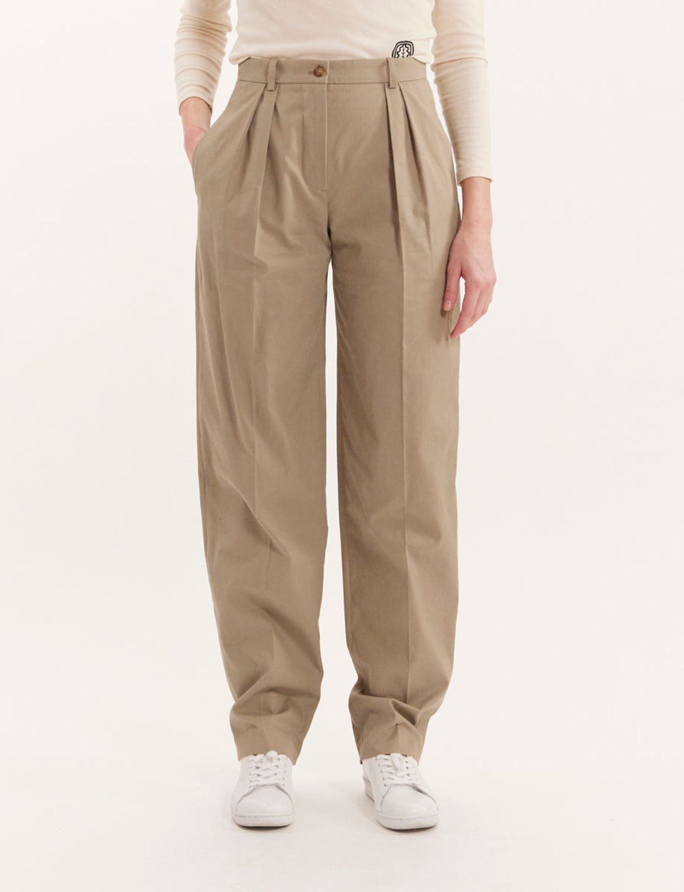 Pantalones Marlow beige