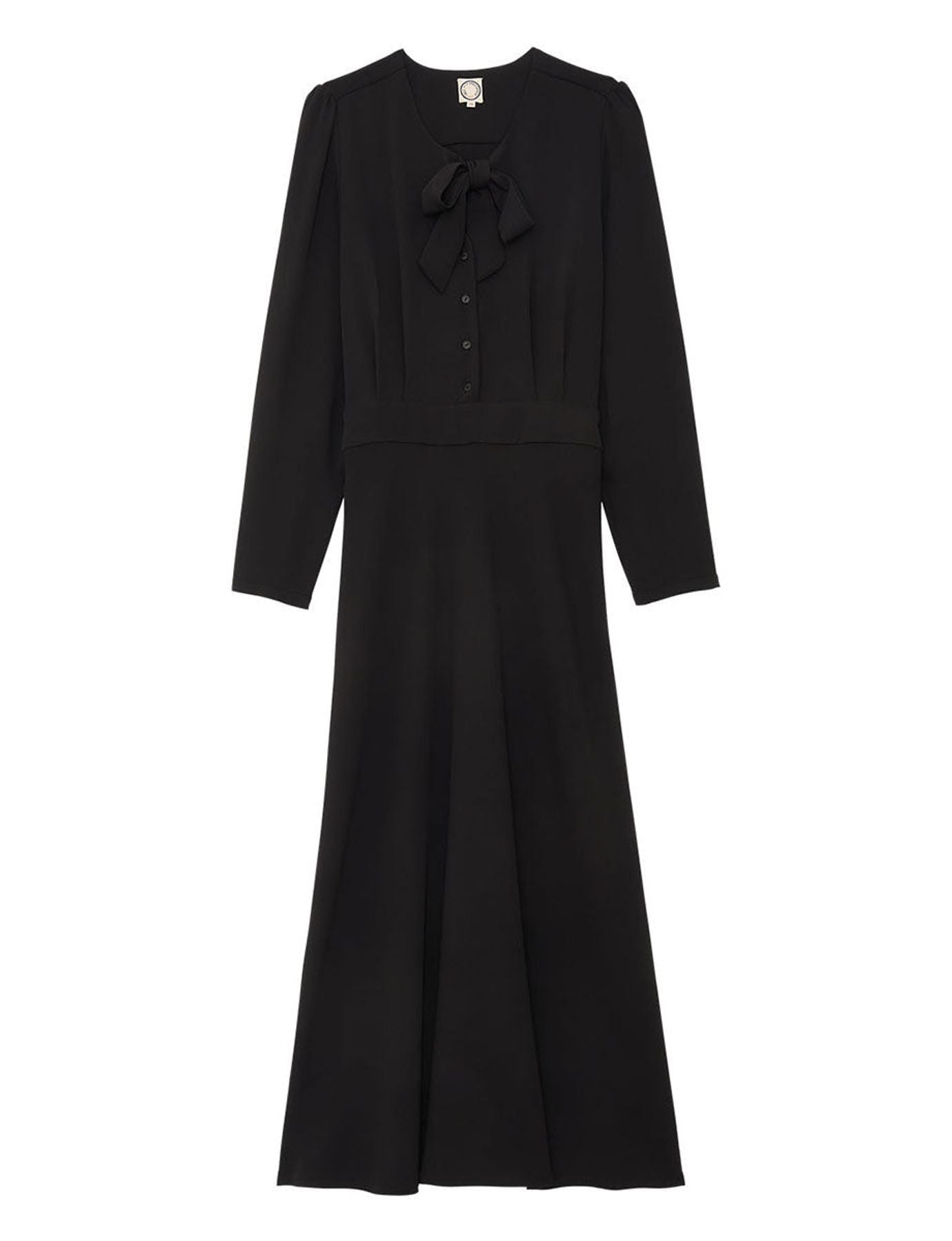 Vestido negro Ariel