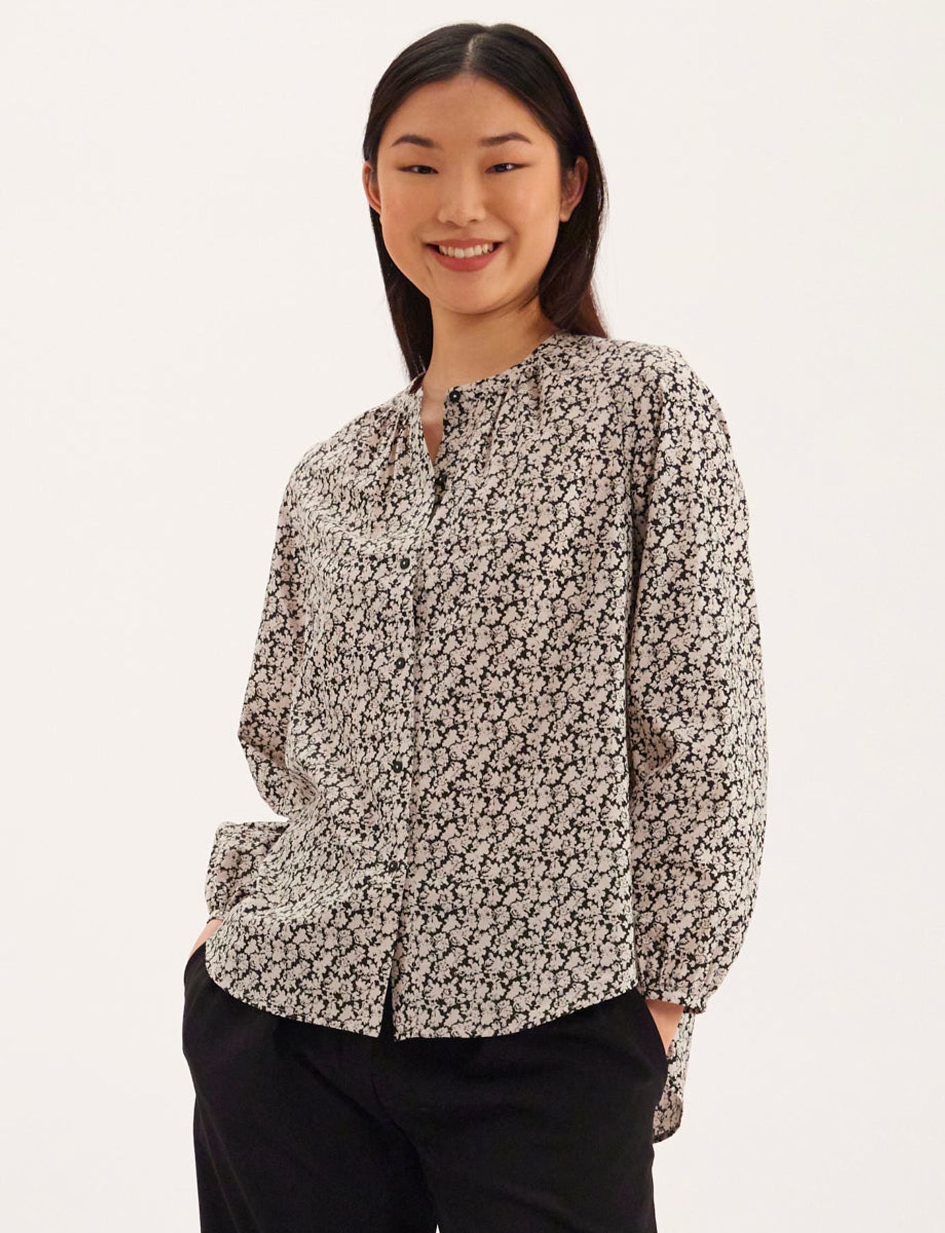Josephine printed blouse