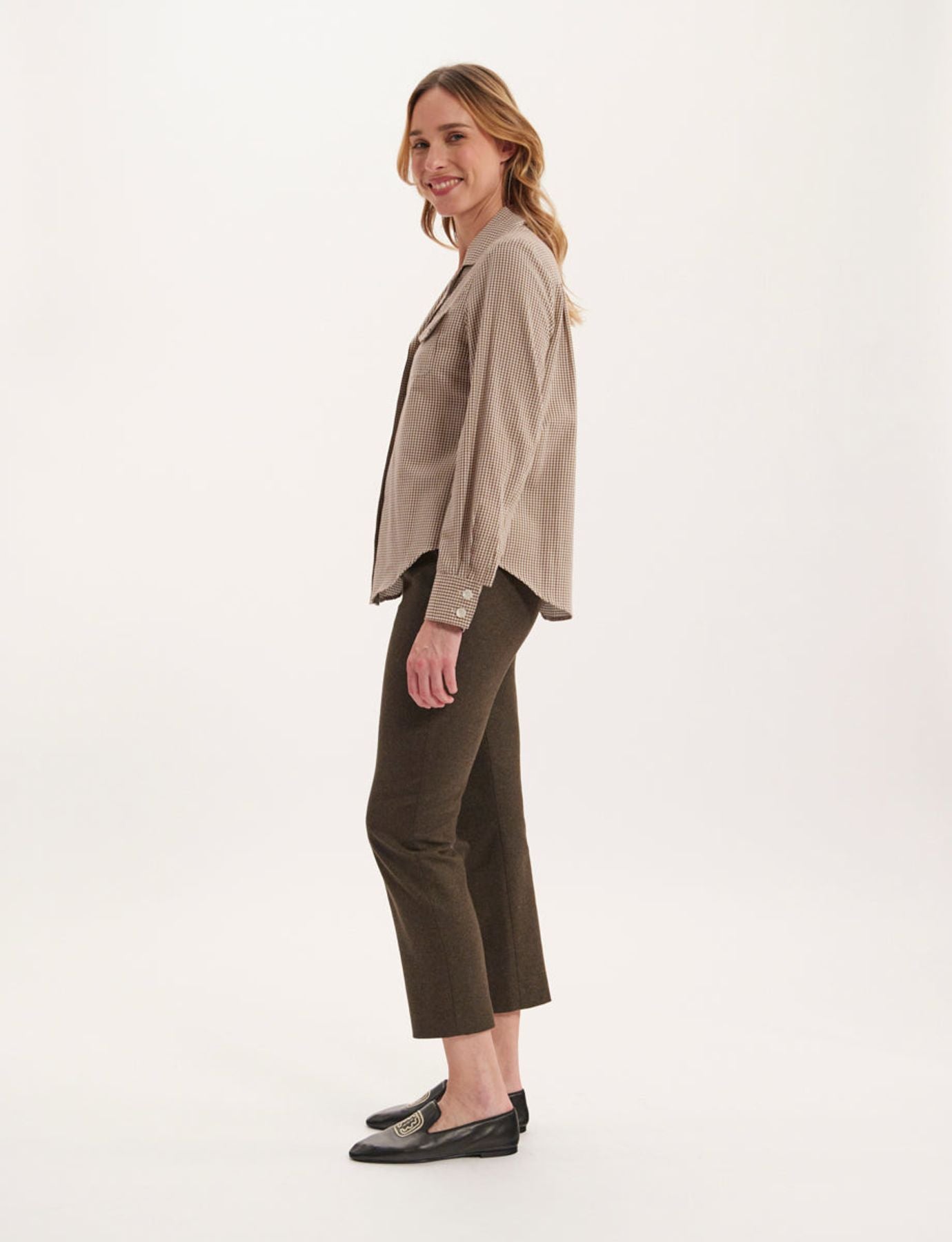 Evana plaid shirt