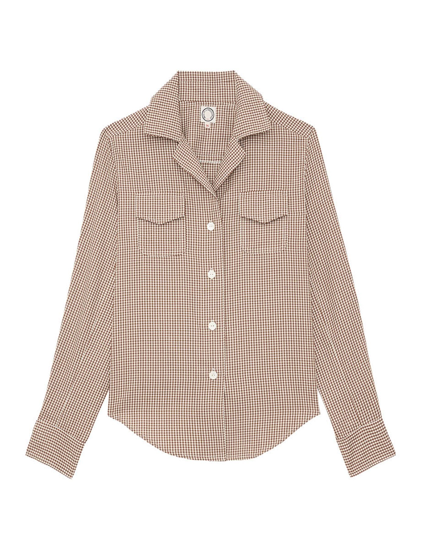 Evana plaid shirt