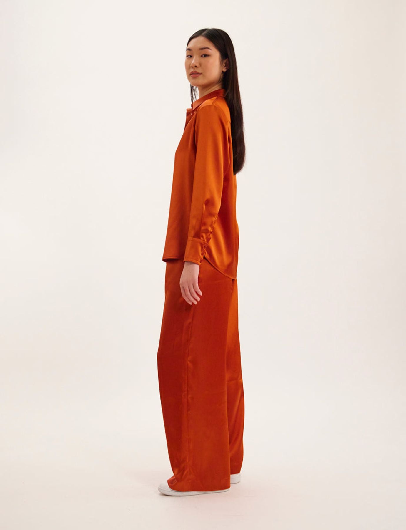 Maureen camisa naranja quemado